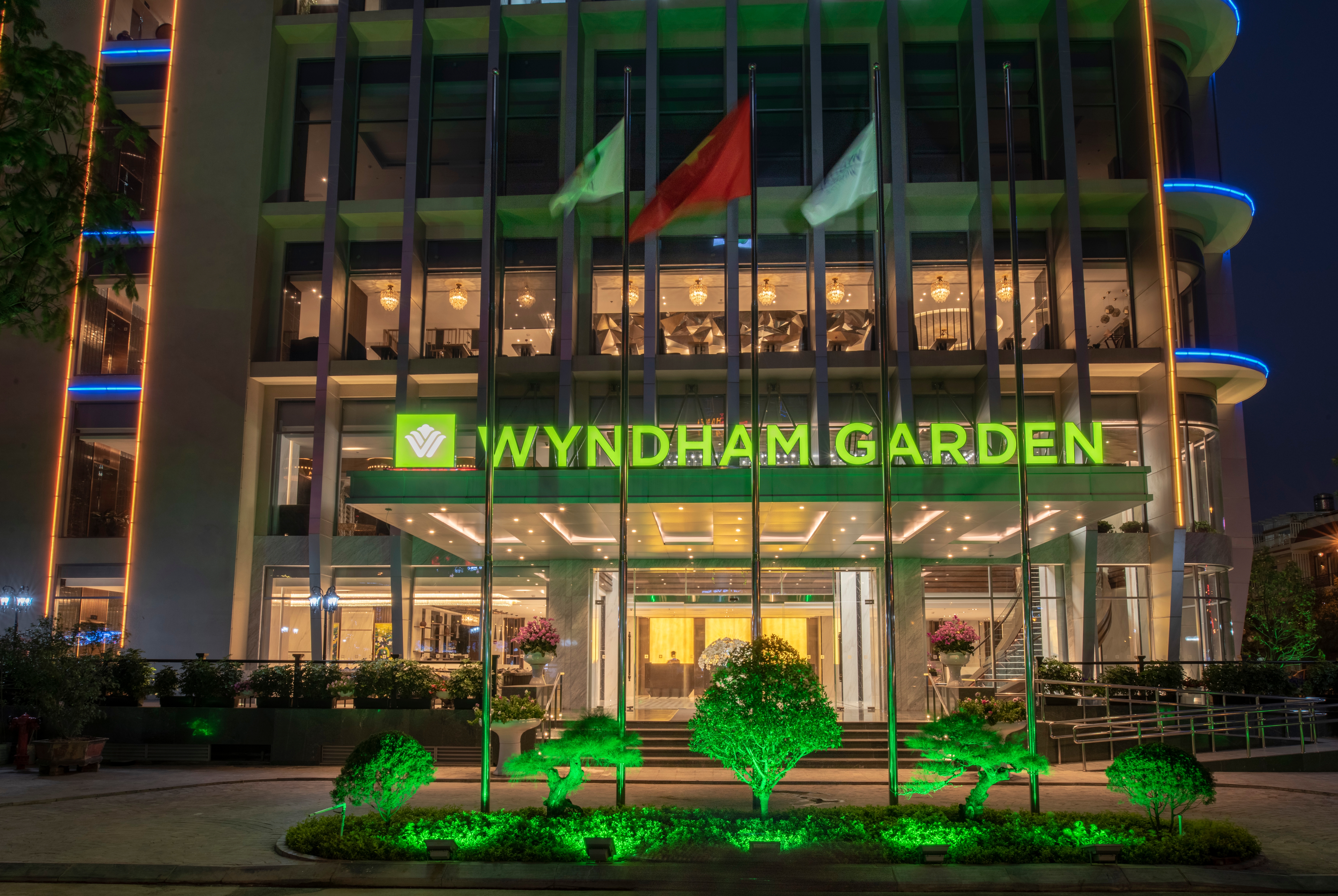 Exterior of Wyndham Garden Hanoi hotel in Hanoi, Other than US/Canada