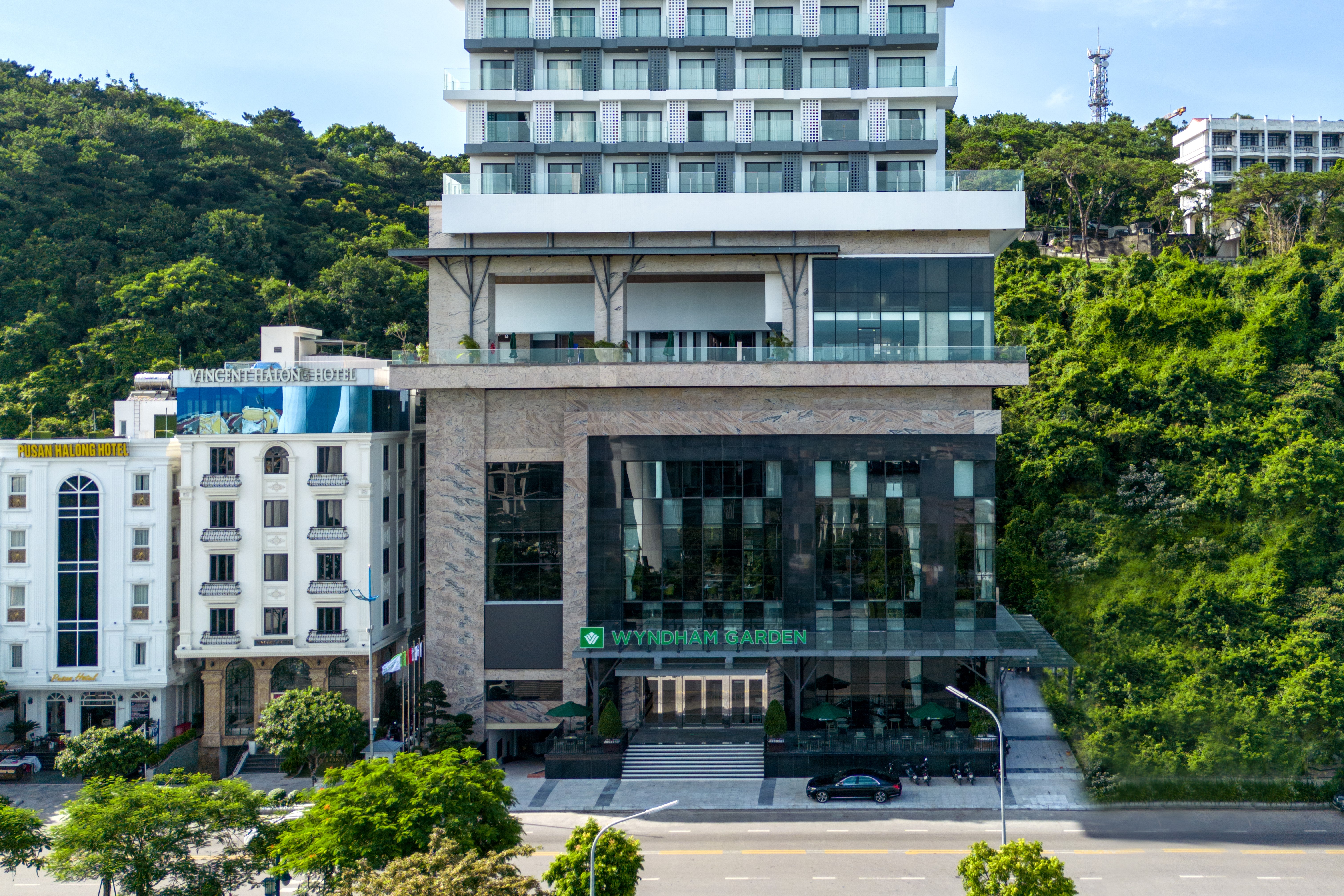 Exterior of Wyndham Garden Legend Halong hotel in Halong, Other than US/Canada