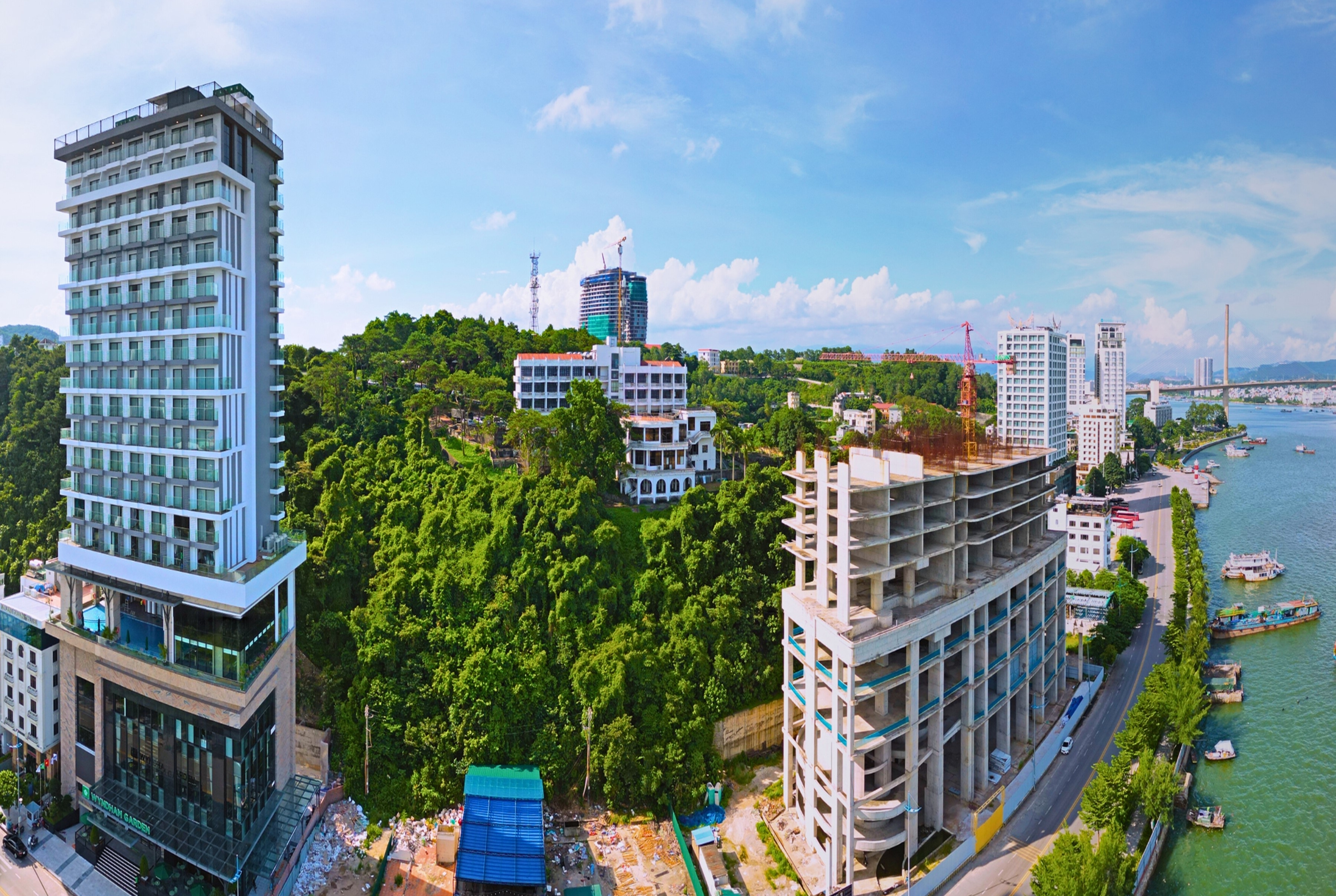 Exterior of Wyndham Garden Legend Halong hotel in Halong, Other than US/Canada
