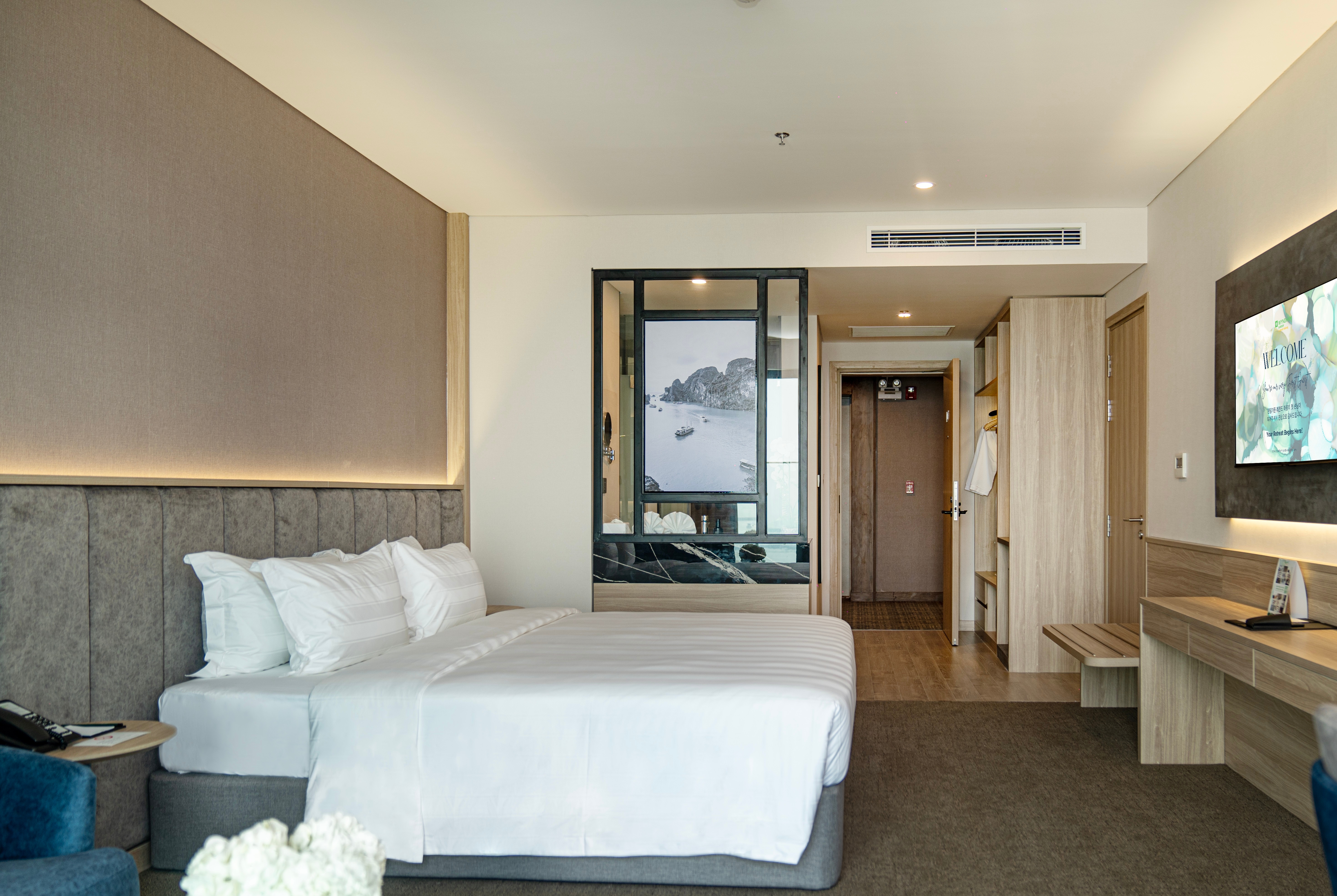 Guest room at the Wyndham Garden Legend Halong in Halong, Other than US/Canada