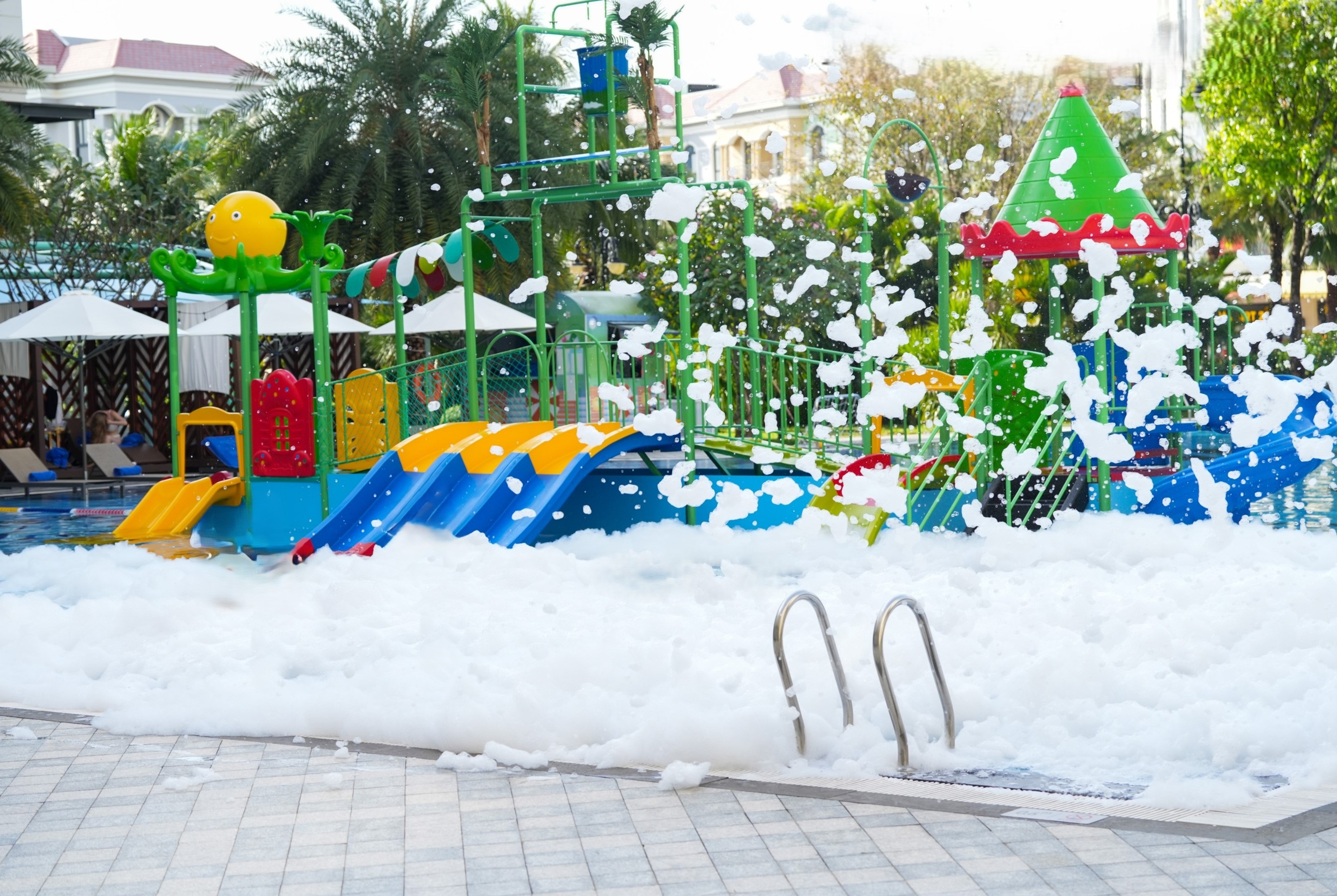Waterslide at the Wyndham Garden Grandworld Phu Quoc in Phu Quoc, Other than US/Canada