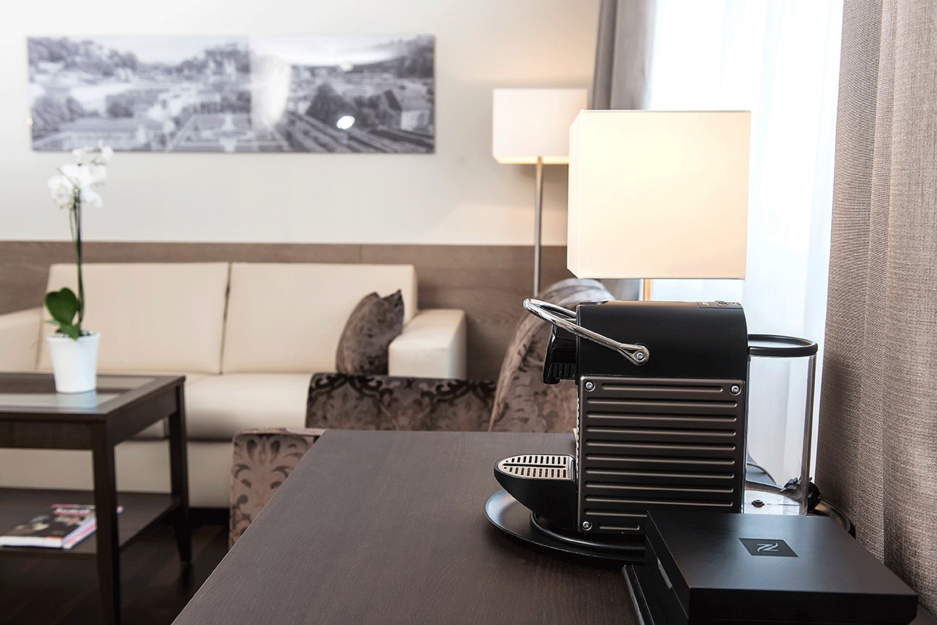 Guest room at the Wyndham Grand Salzburg Conference Centre in Salzburg, Other than US/Canada