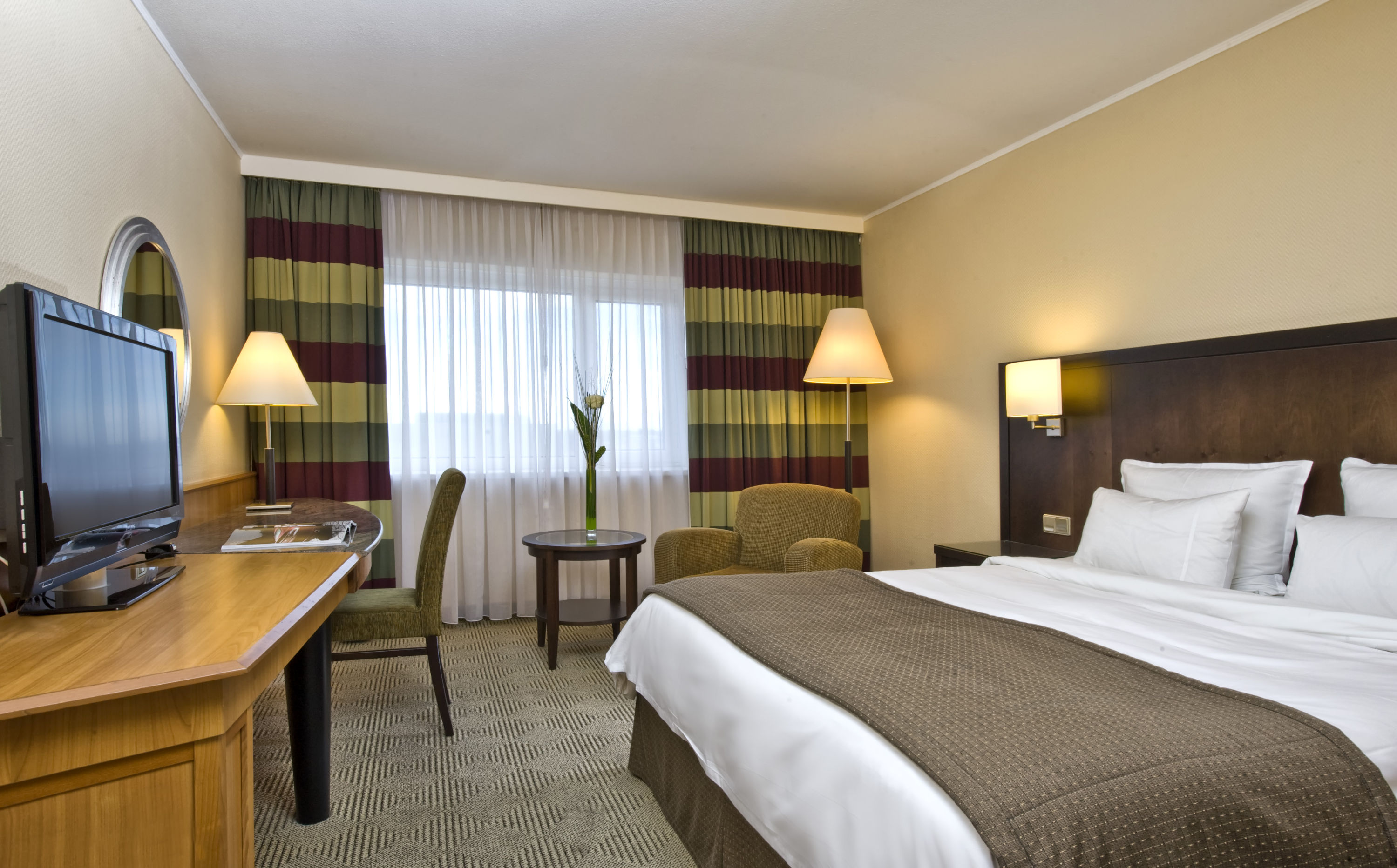 Guest room at the Wyndham Grand Salzburg Conference Centre in Salzburg, Other than US/Canada