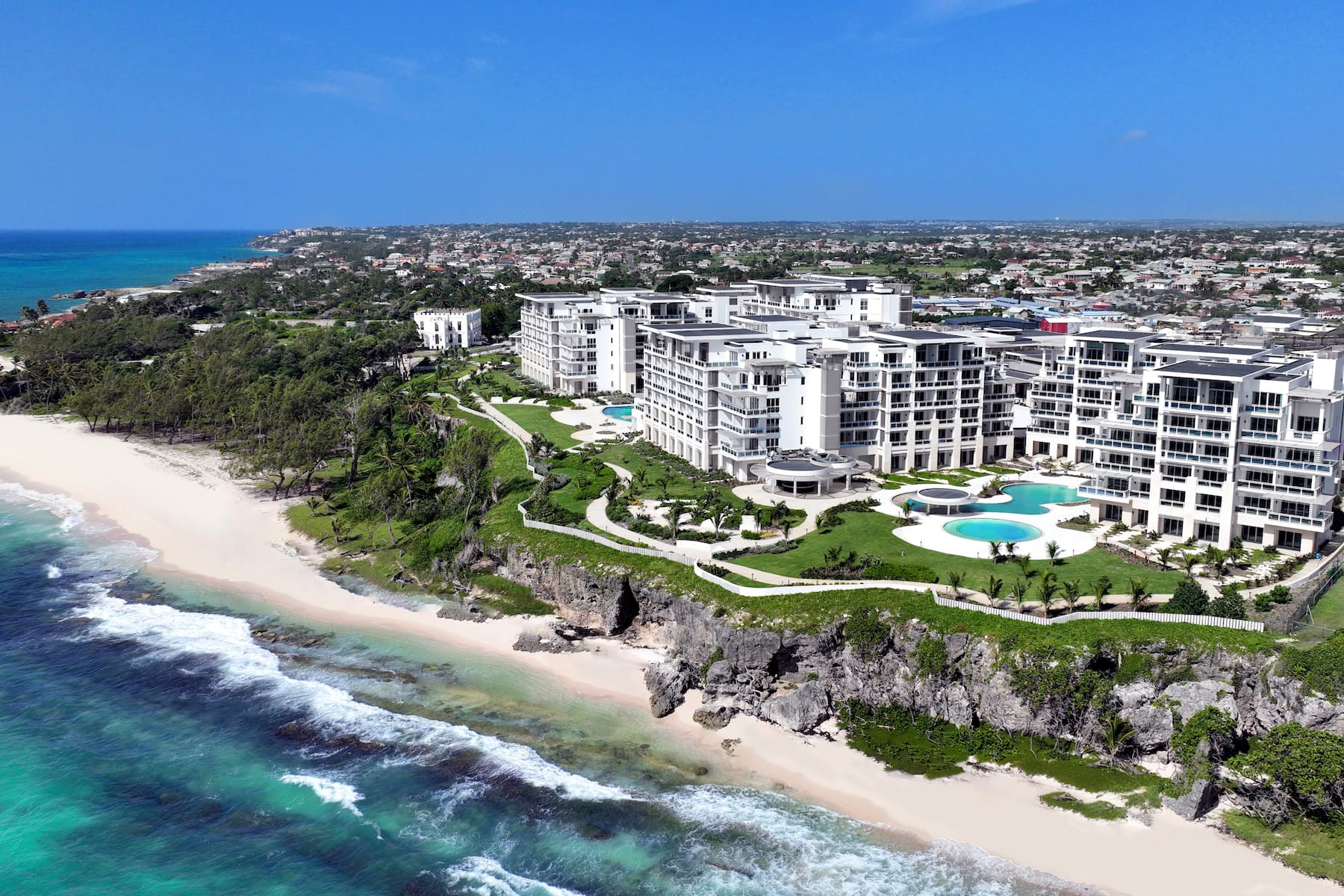 Exterior of Wyndham Grand Barbados Sam Lords Castle All Inclusive Resort hotel in Bridgetown, Other than US/Canada