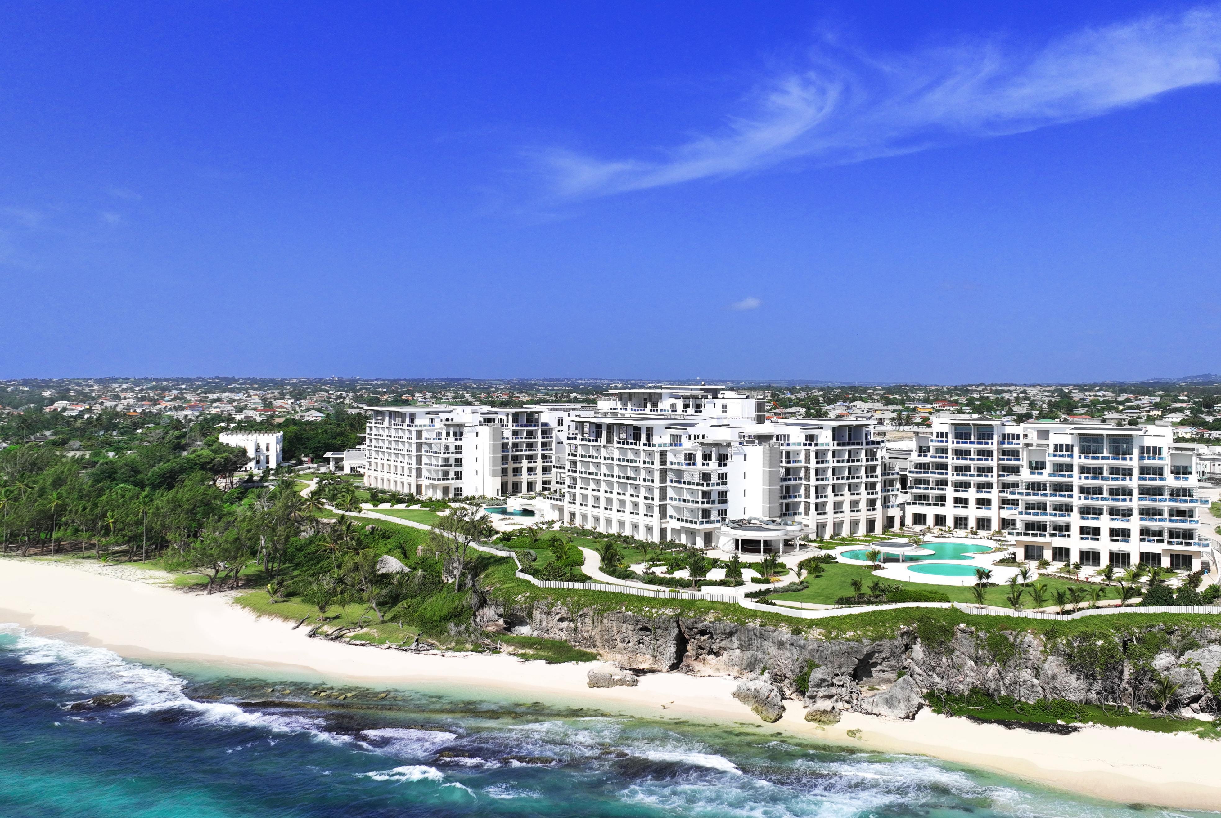 Exterior of Wyndham Grand Barbados Sam Lords Castle All Inclusive Resort hotel in Bridgetown, Other than US/Canada