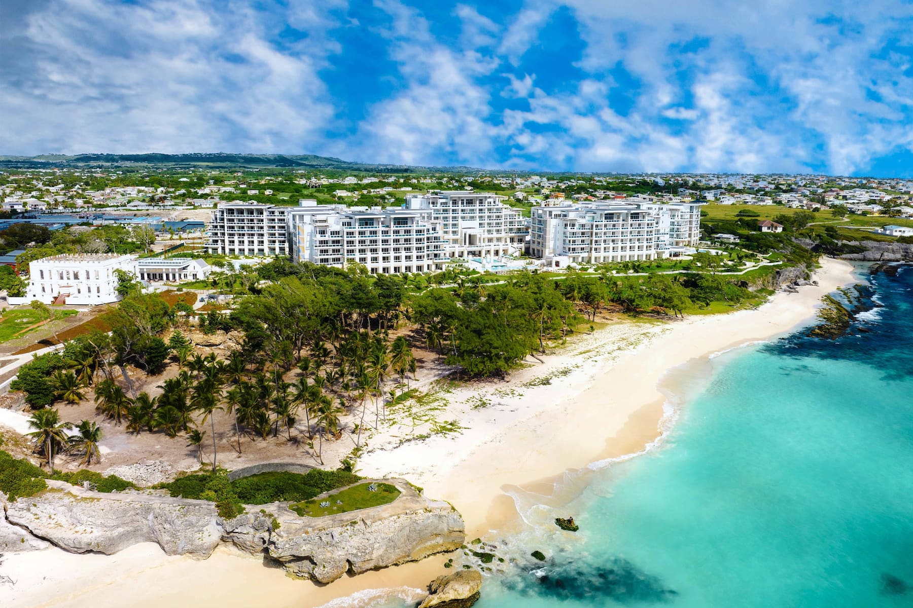 Exterior of Wyndham Grand Barbados Sam Lords Castle All Inclusive Resort hotel in Bridgetown, Other than US/Canada