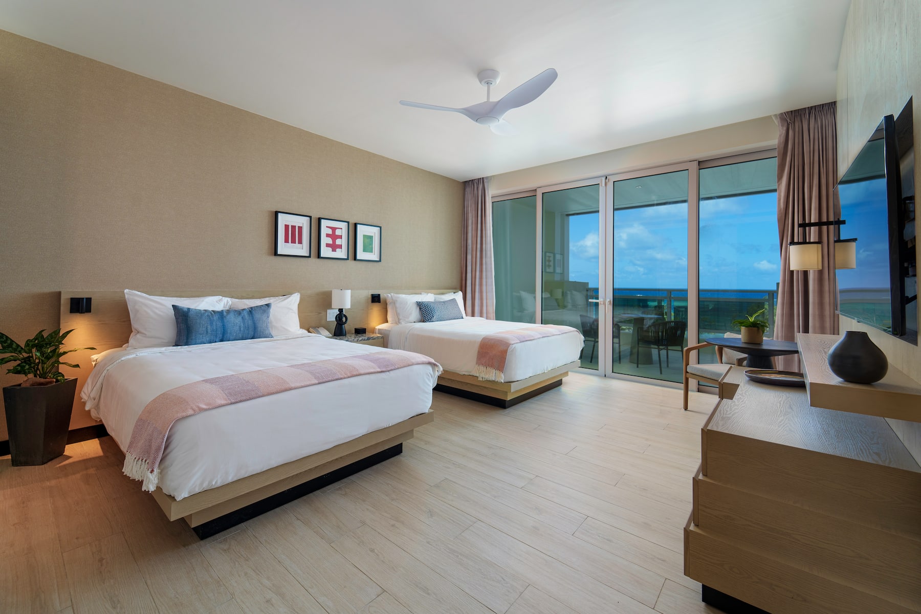Guest room at the Wyndham Grand Barbados Sam Lords Castle All Inclusive Resort in Bridgetown, Other than US/Canada