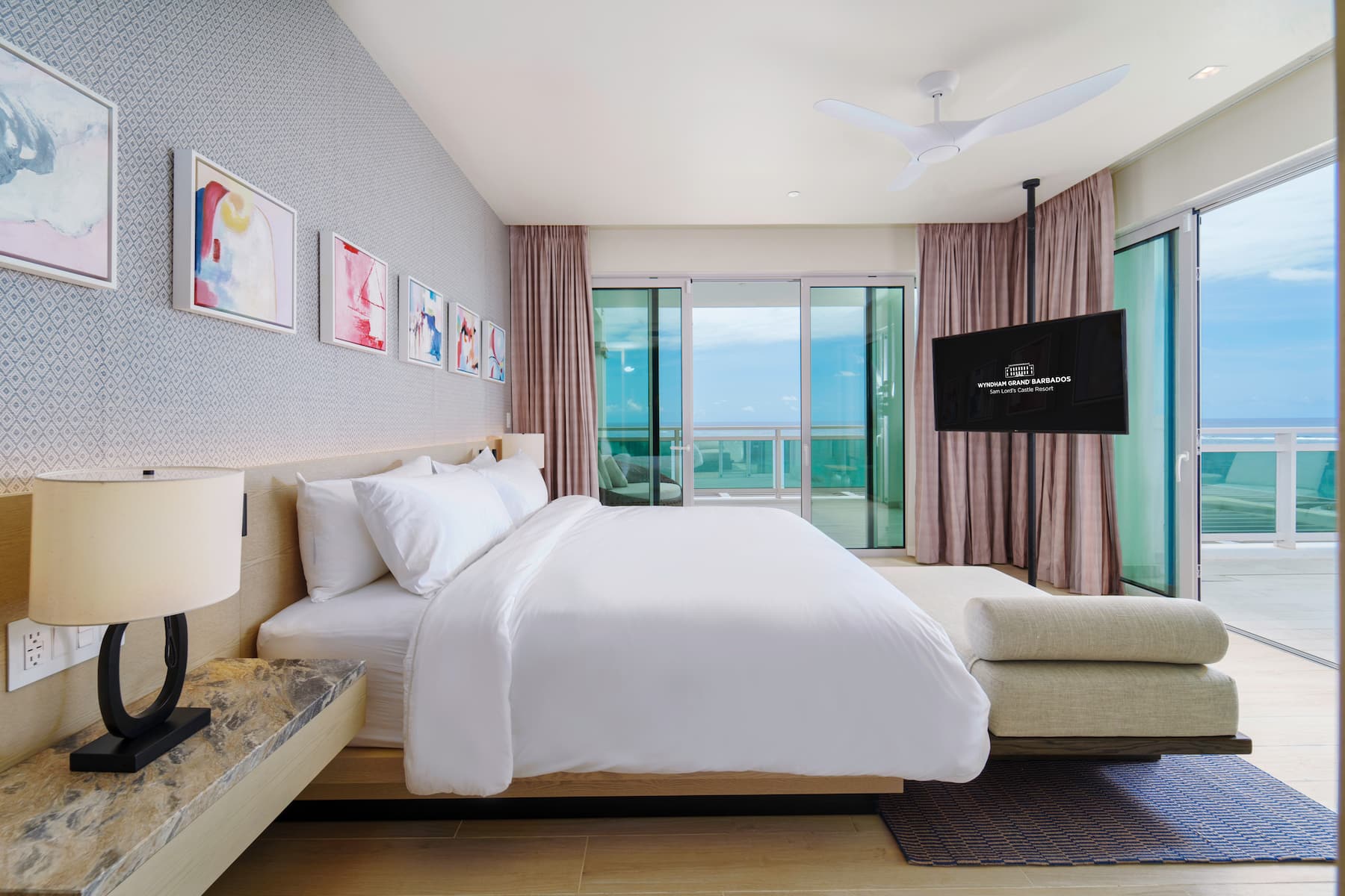 Guest room at the Wyndham Grand Barbados Sam Lords Castle All Inclusive Resort in Bridgetown, Other than US/Canada