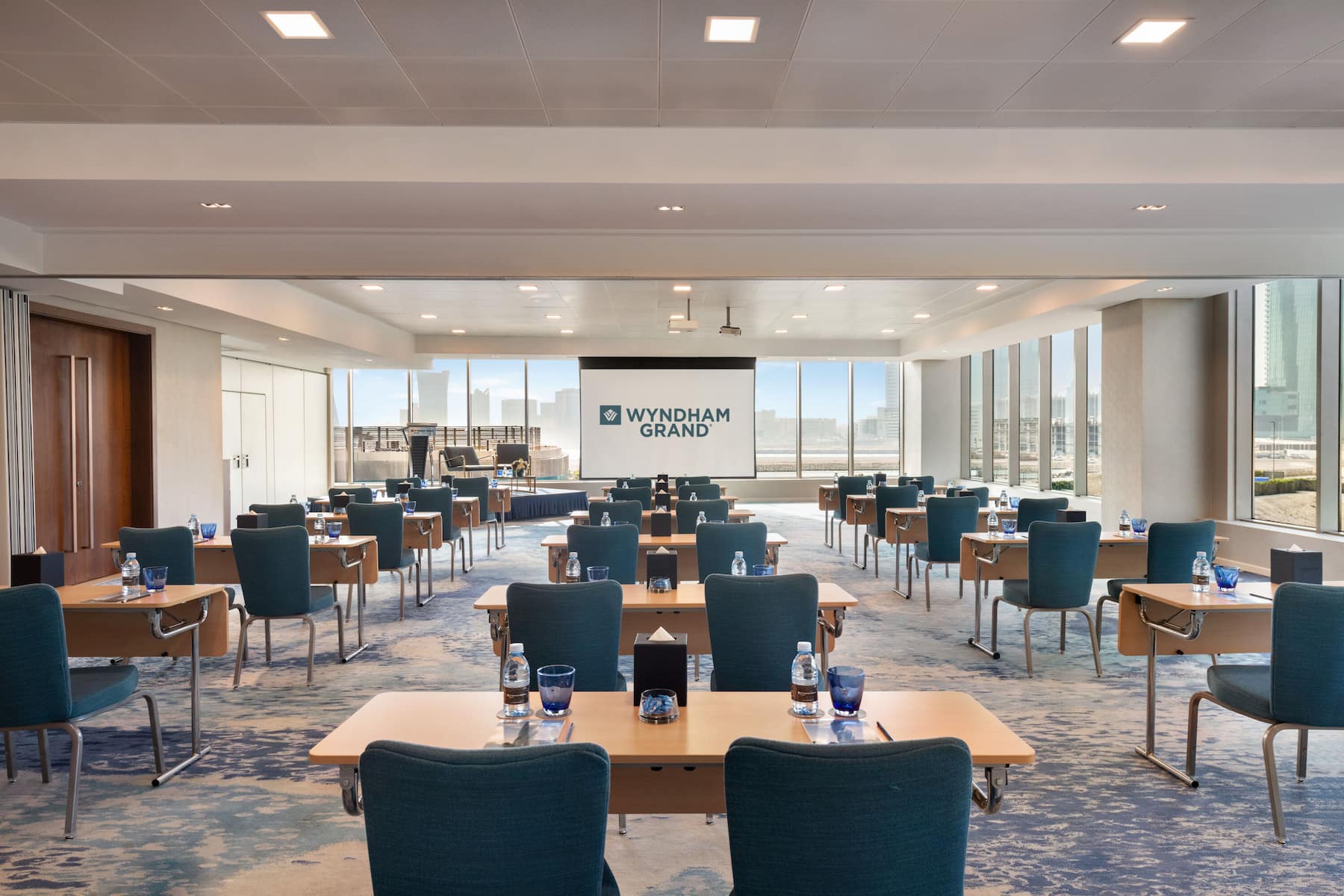 Classroom meeting room at Wyndham Grand Manama in Manama, Other than US/Canada