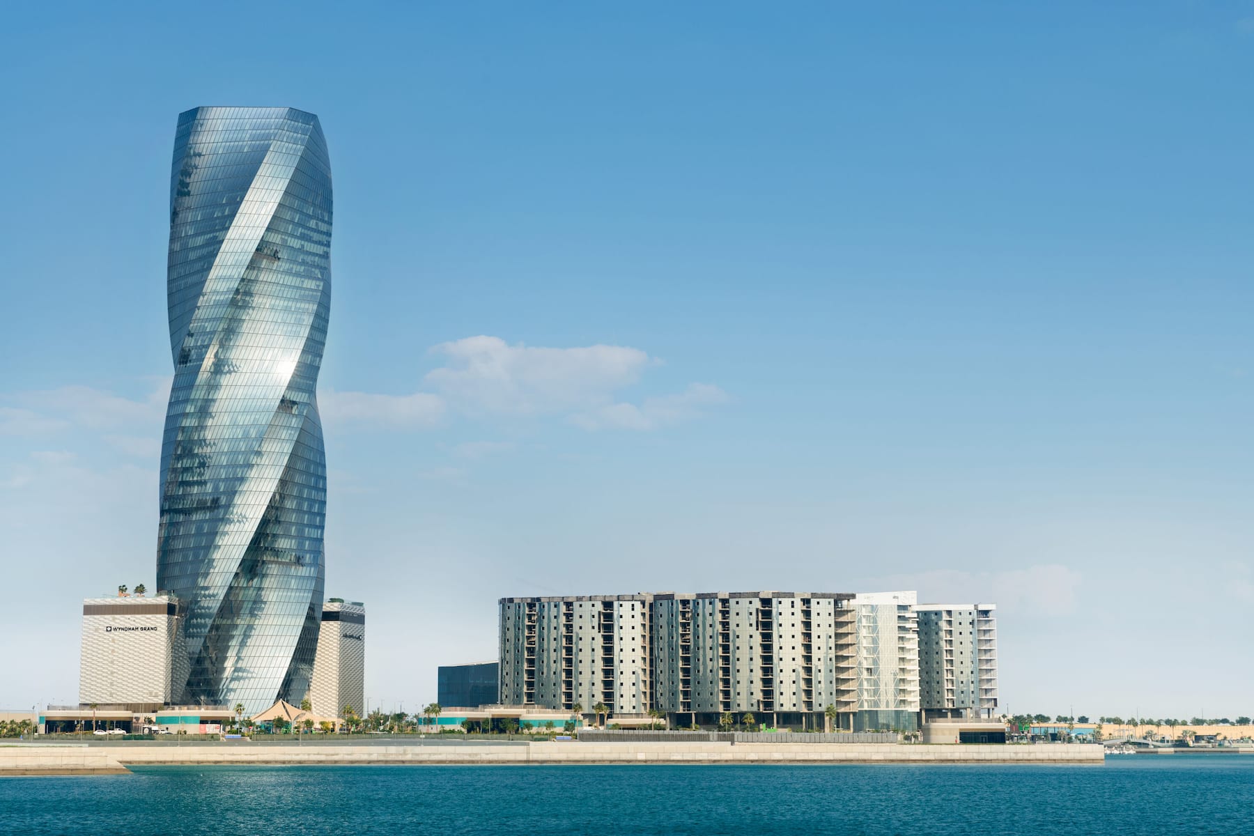 Exterior of Wyndham Grand Manama hotel in Manama, Other than US/Canada