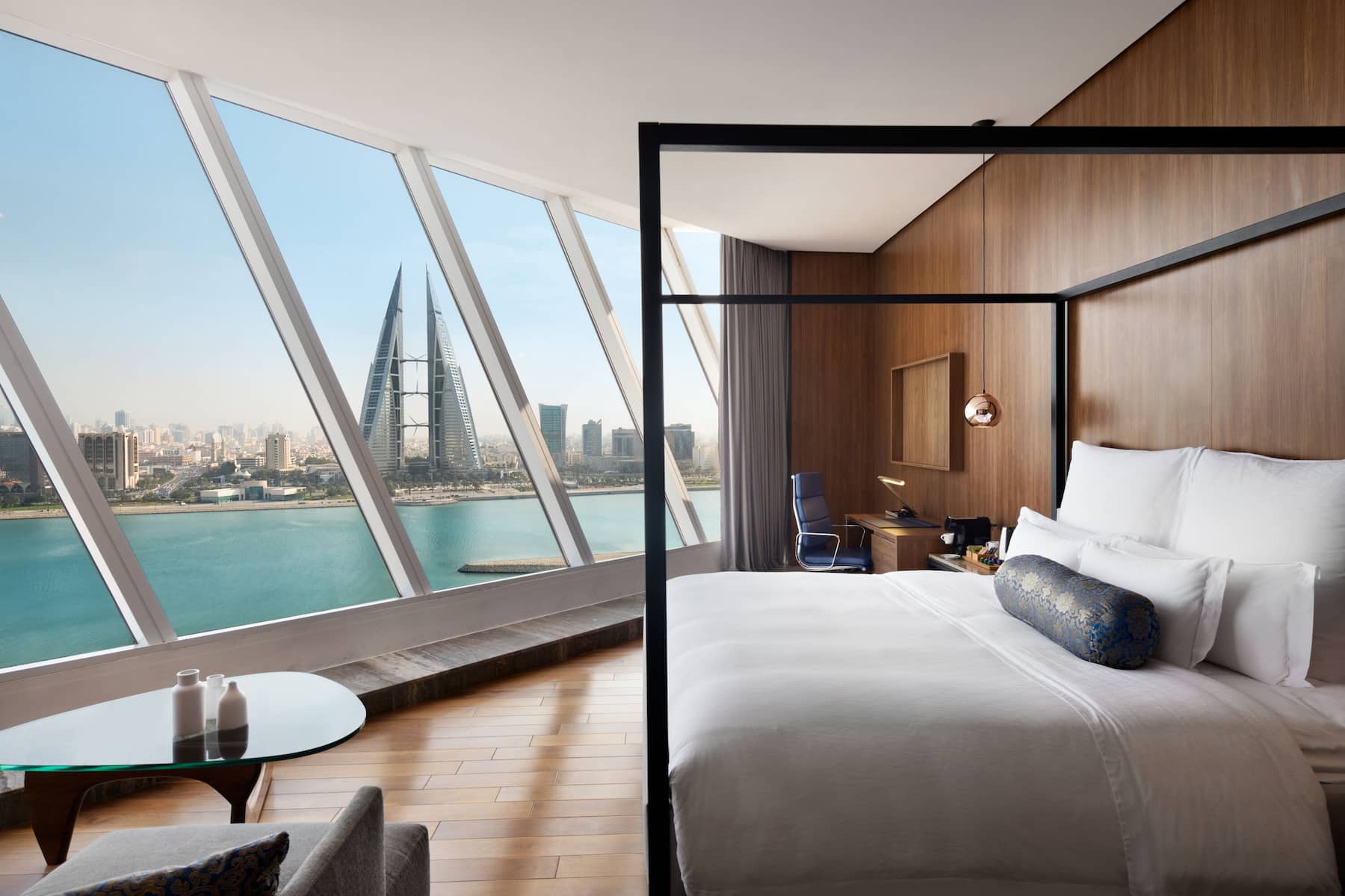 Guest room at the Wyndham Grand Manama in Manama, Other than US/Canada