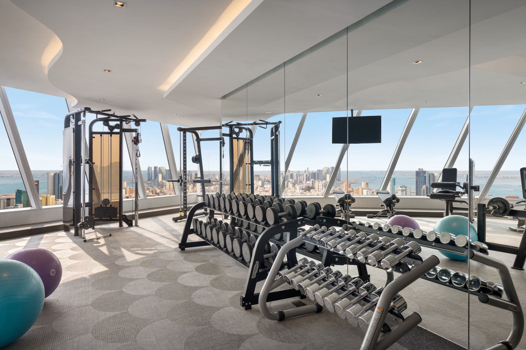 Health club at Wyndham Grand Manama in Manama, Other than US/Canada