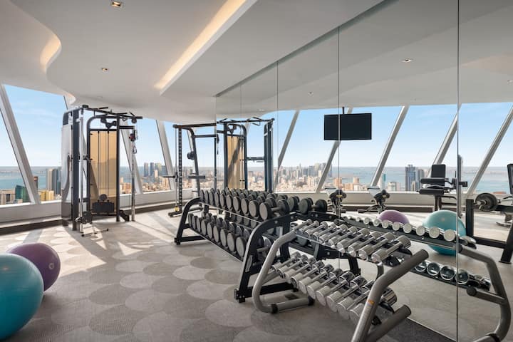 Health club at Wyndham Grand Manama in Manama, Other than US/Canada