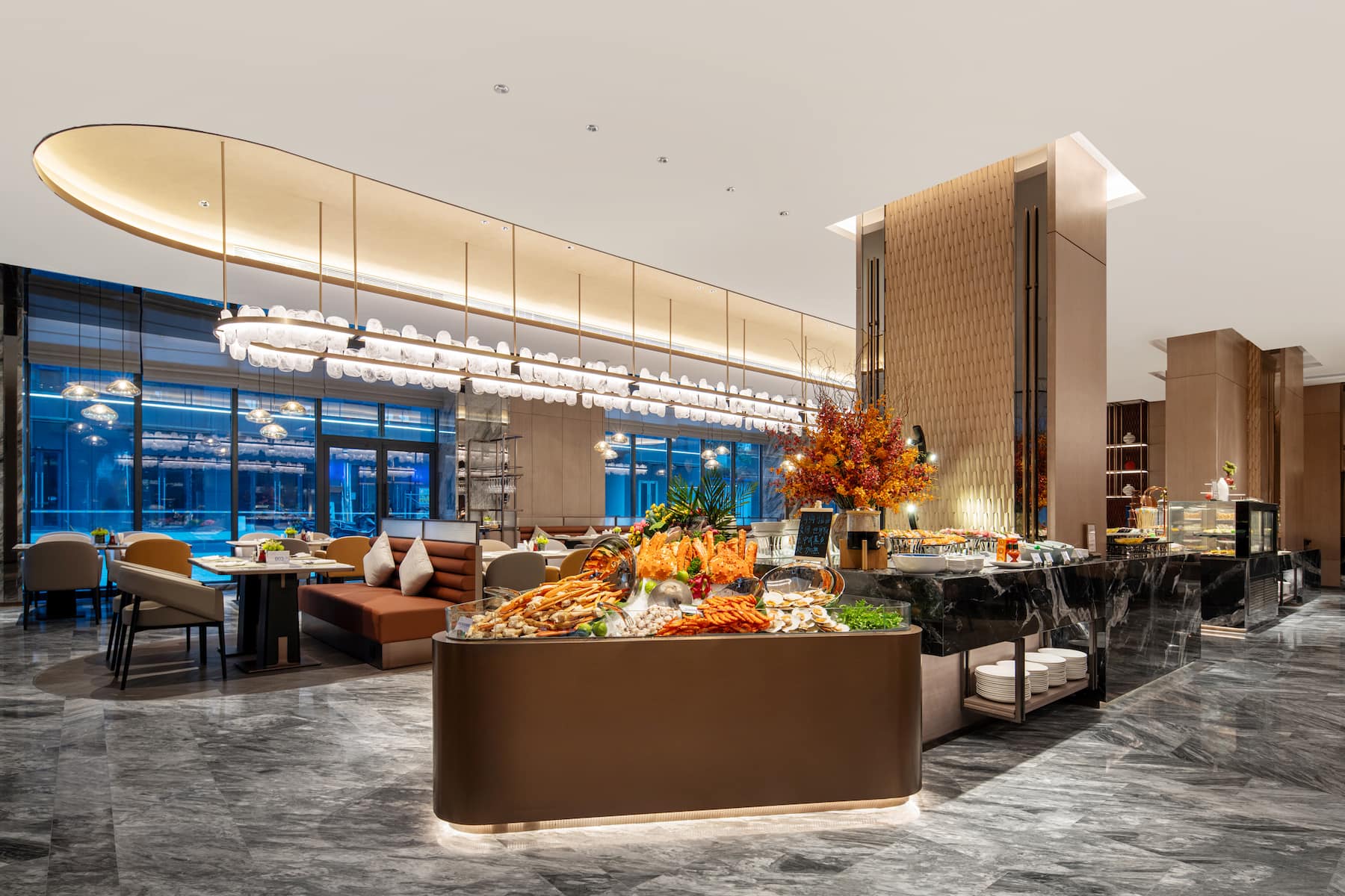 Wyndham Grand Plaza Royale Lugu Changsha restaurant in Changsha, Other than US/Canada