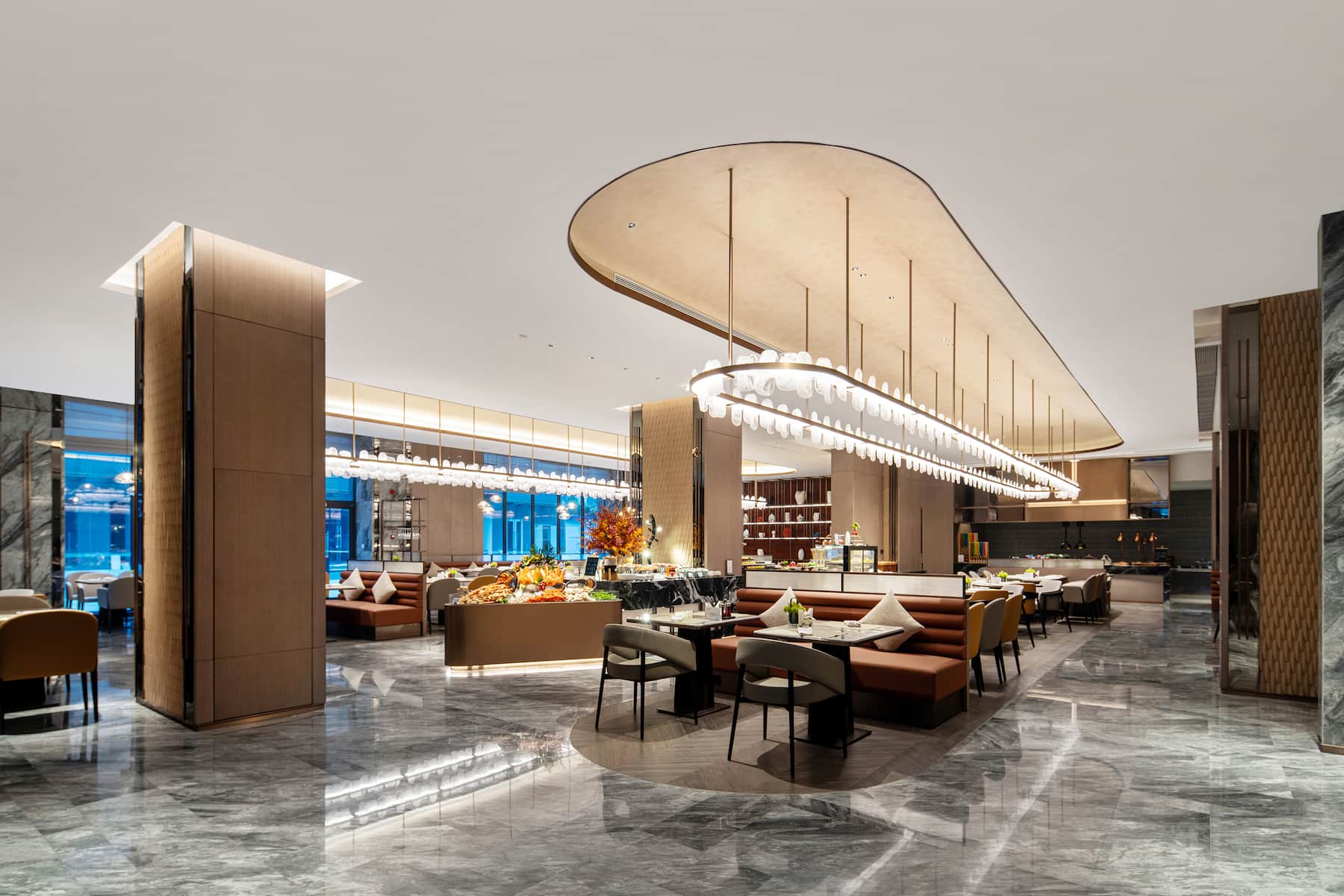 Wyndham Grand Plaza Royale Lugu Changsha restaurant in Changsha, Other than US/Canada