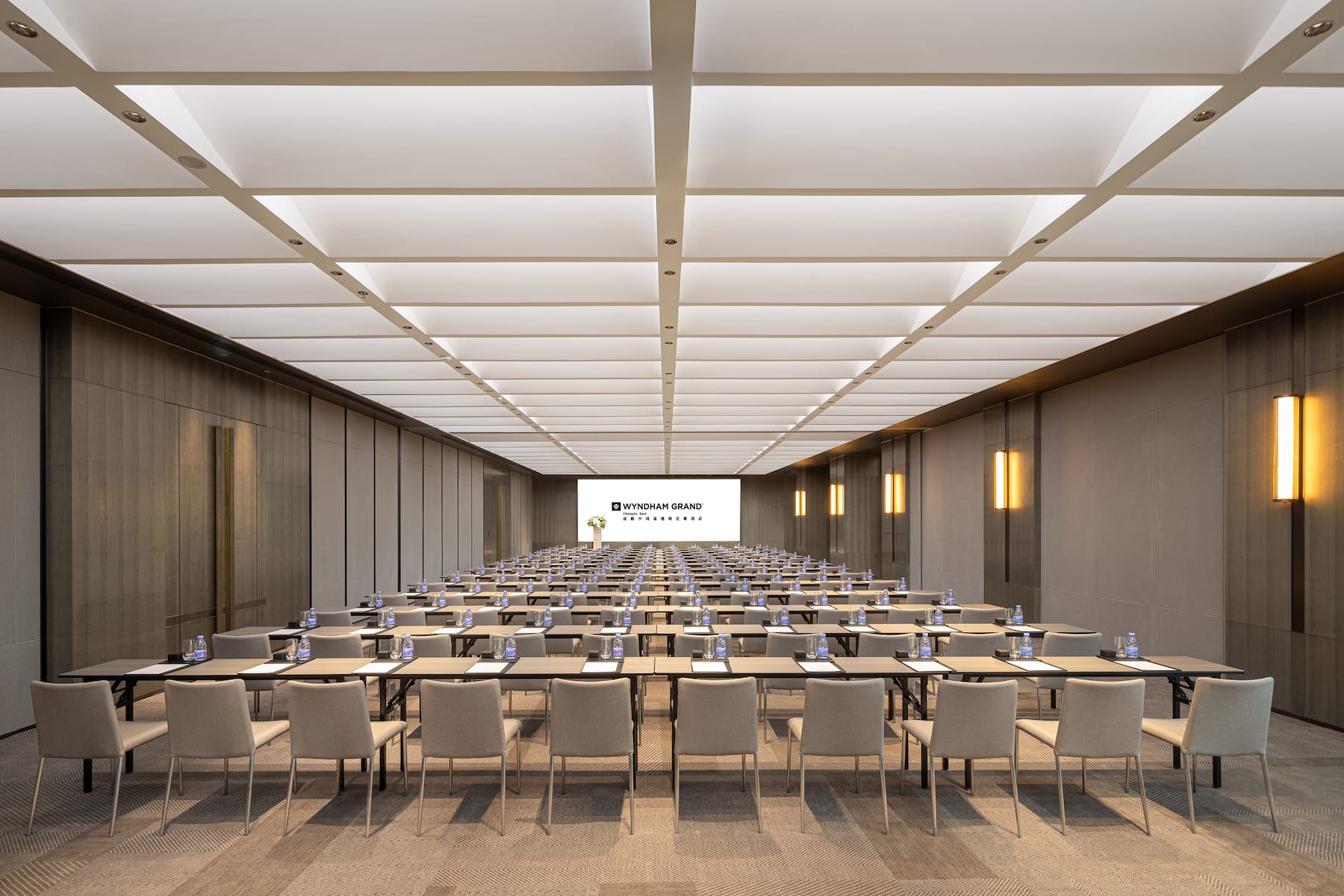 Meeting room at Wyndham Grand Chengdu East in Chengdu City, Other than US/Canada