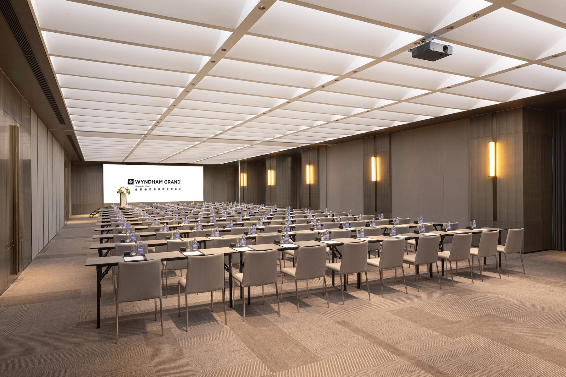 Meeting room at Wyndham Grand Chengdu East in Chengdu City, Other than US/Canada
