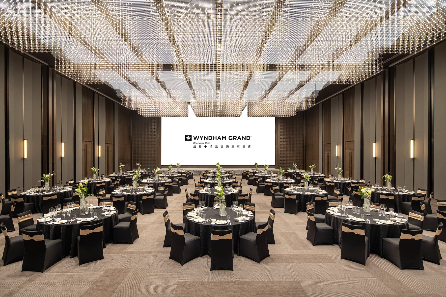 Meeting room at Wyndham Grand Chengdu East in Chengdu City, Other than US/Canada