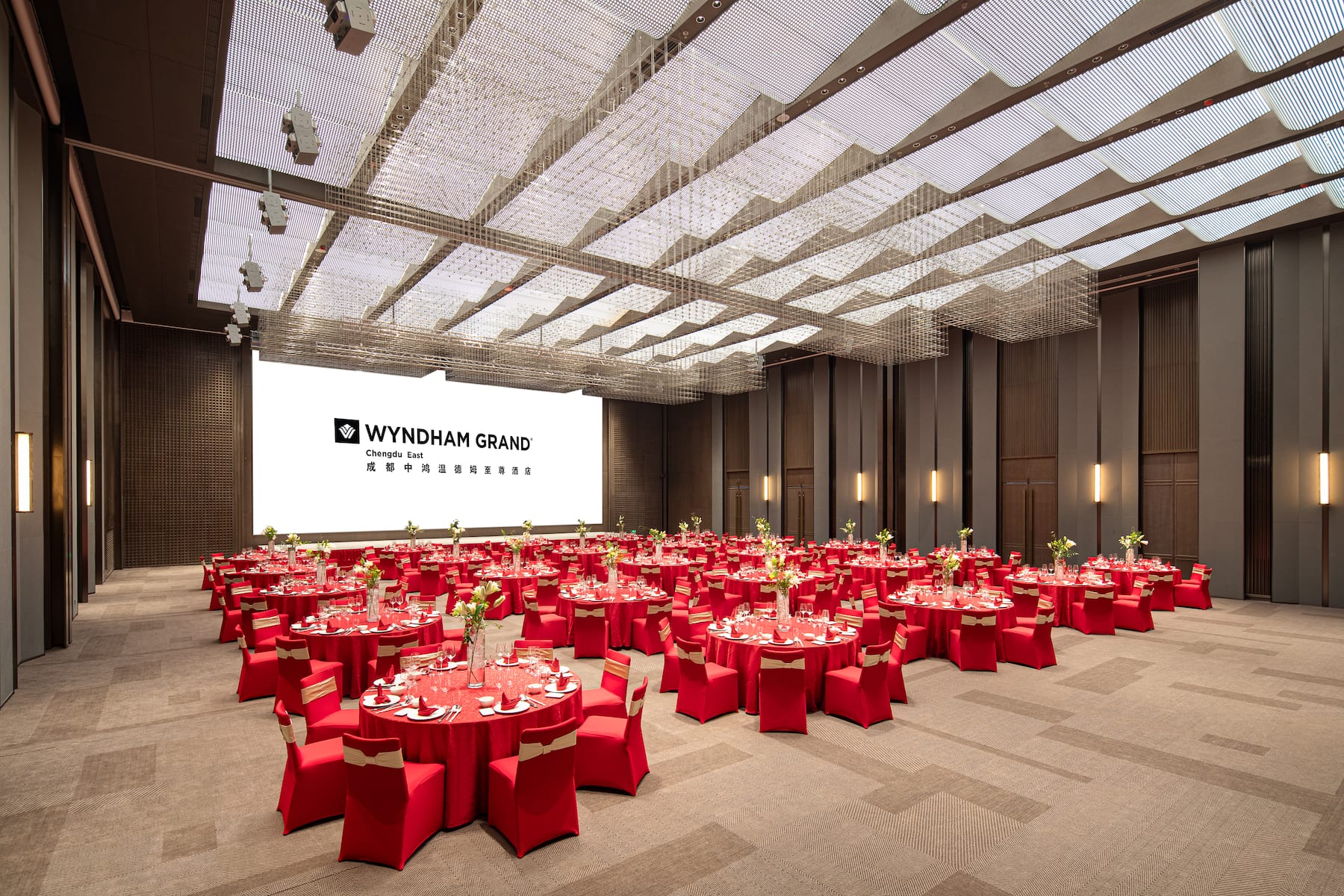 Meeting room at Wyndham Grand Chengdu East in Chengdu City, Other than US/Canada