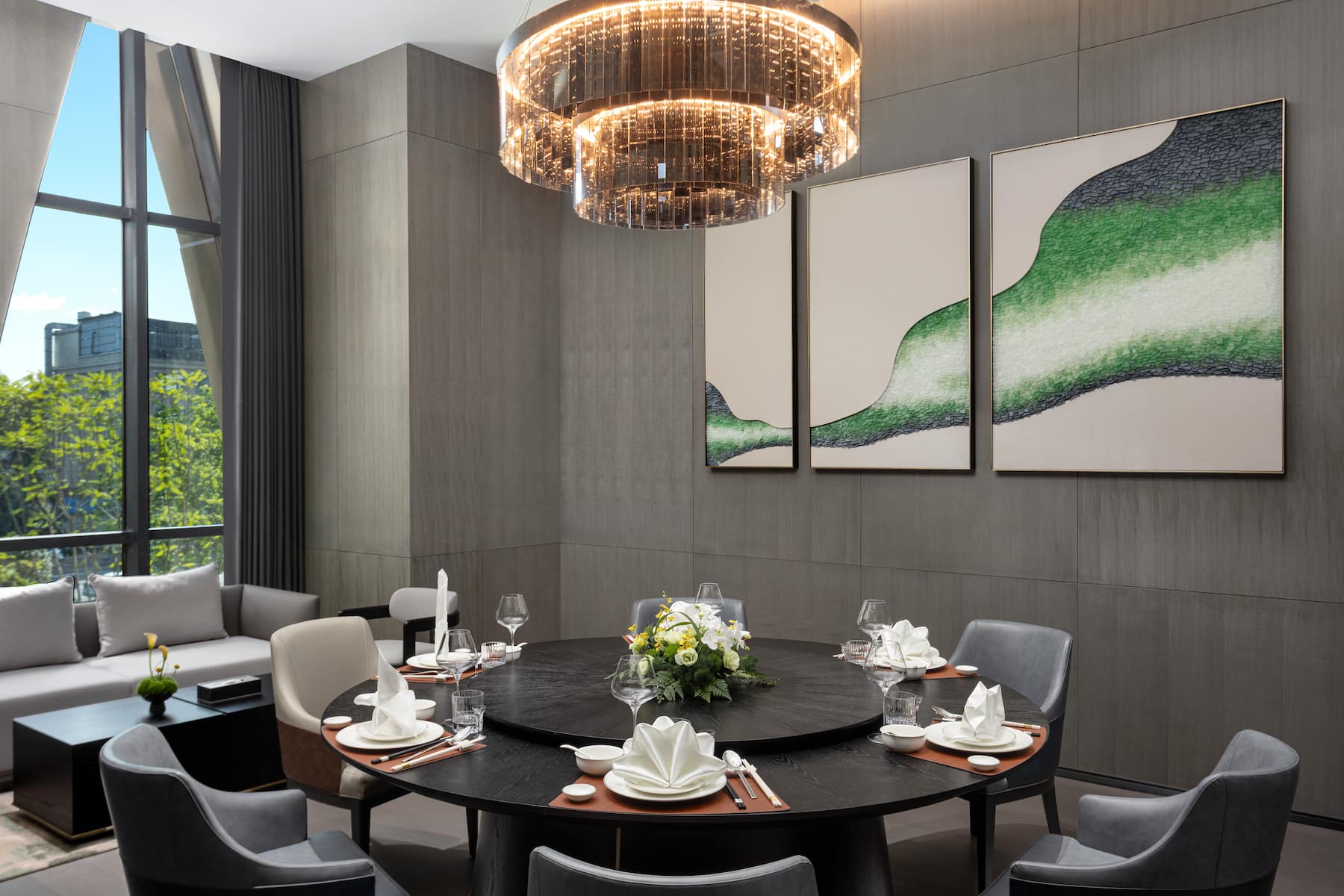 Meeting room at Wyndham Grand Chengdu East in Chengdu City, Other than US/Canada