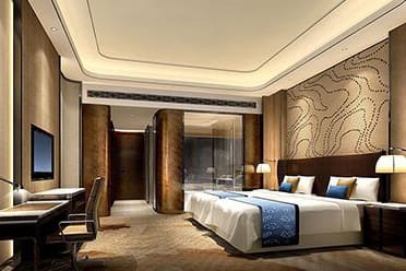 Guest room at the Wyndham Grand Plaza Royale Huayu Chongqing in Chongqing, Other than US/Canada