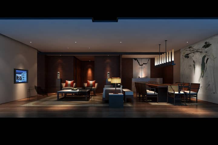 Guest room at the Wyndham Grand Plaza Royale Kaidi in Chuzhou, Other than US/Canada