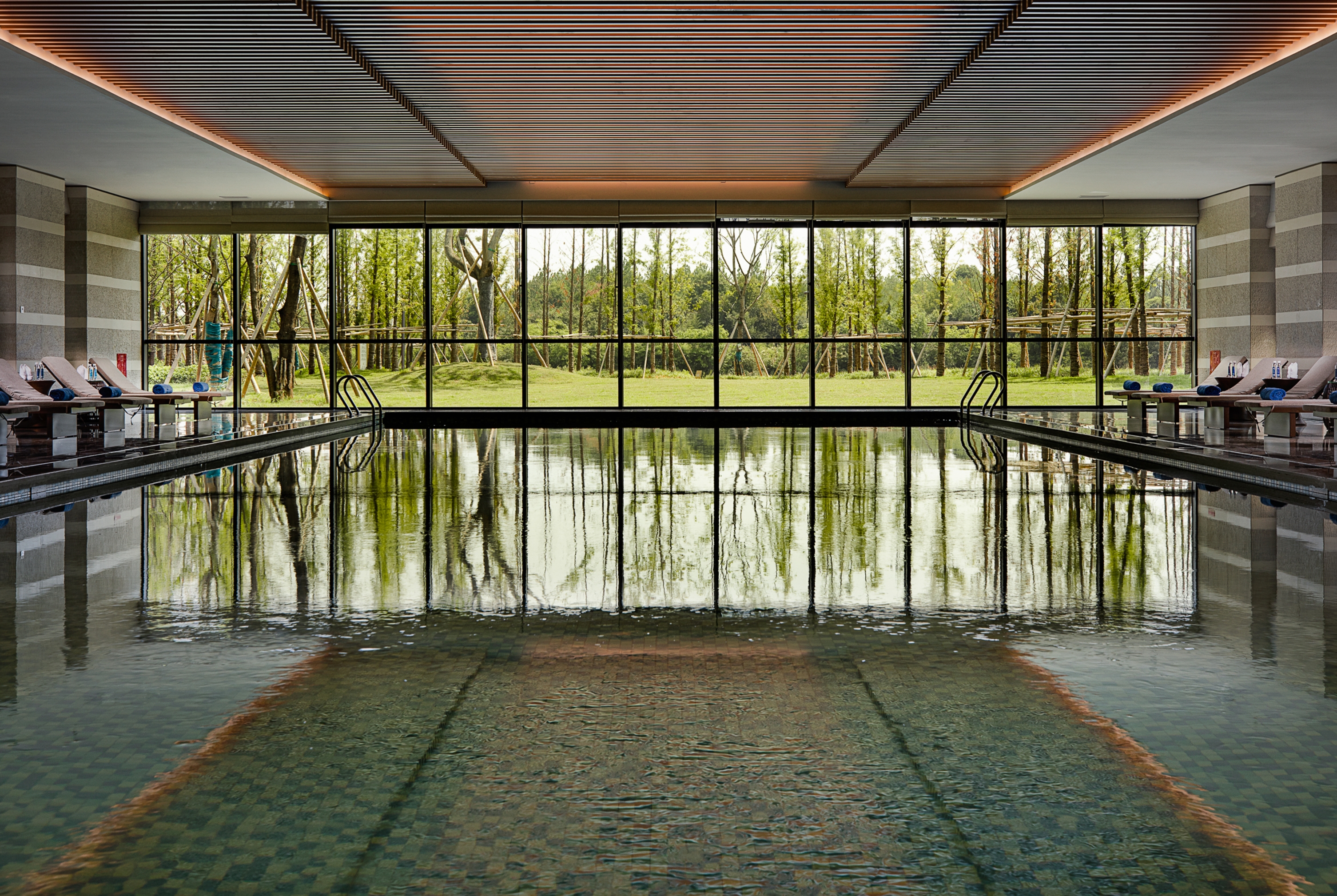 Pool at the Wyndham Grand Plaza Royale Xiangai Mountain Fuzhou in Fuzhou, Other than US/Canada