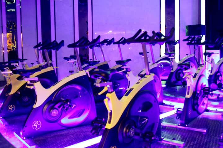 Fitness room at Wyndham Grand Plaza Royale Hangzhou in Hangzhou, Other than US/Canada