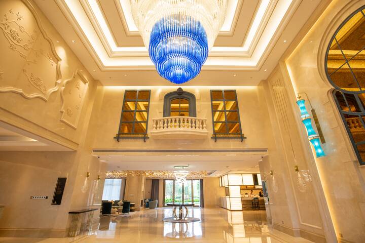 Exterior of Wyndham Grand Plaza Royale Kaicheng Anji hotel in Huzhou, Other than US/Canada