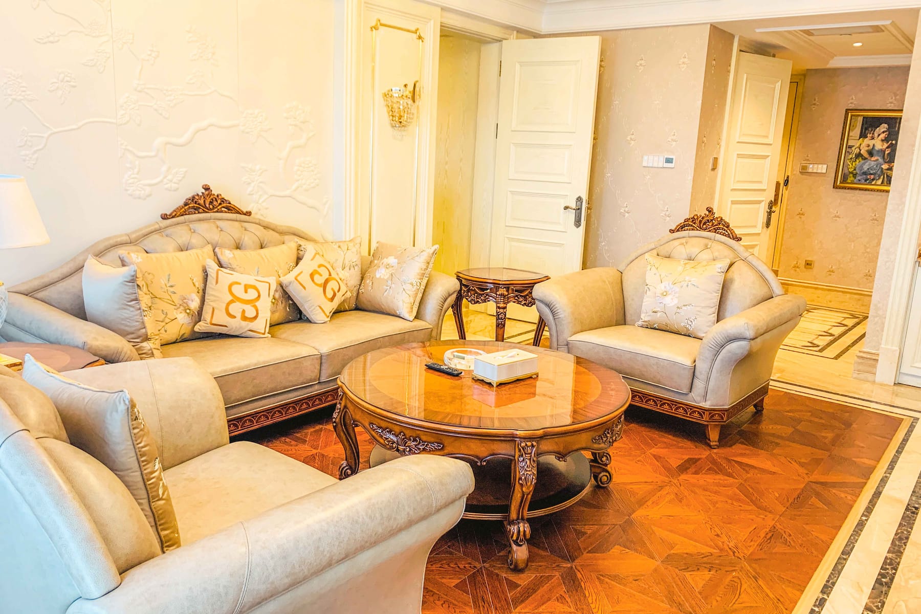 Guest room at the Wyndham Grand Kunming East in Kunming, Other than US/Canada