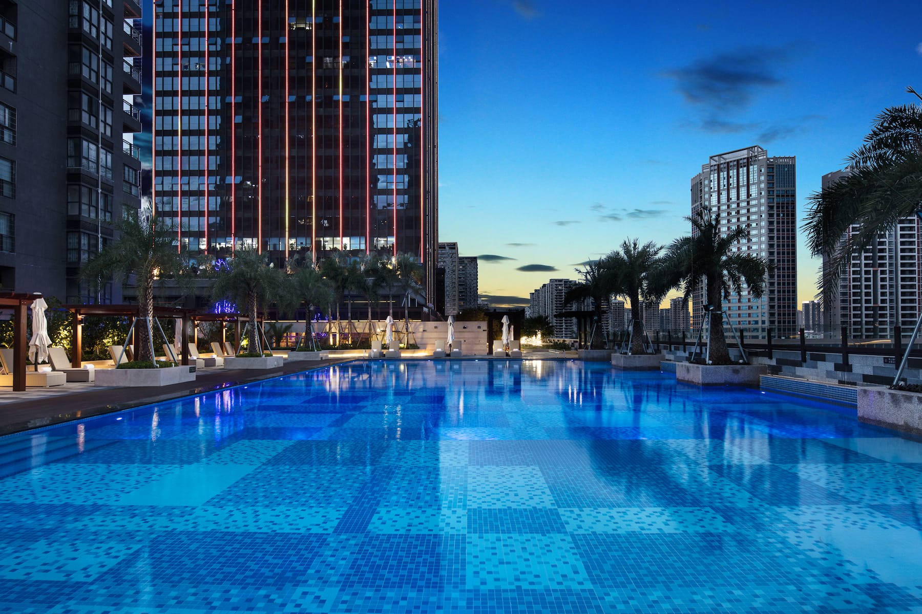 Pool at the Wyndham Grand Maoming in Maoming, Other than US/Canada