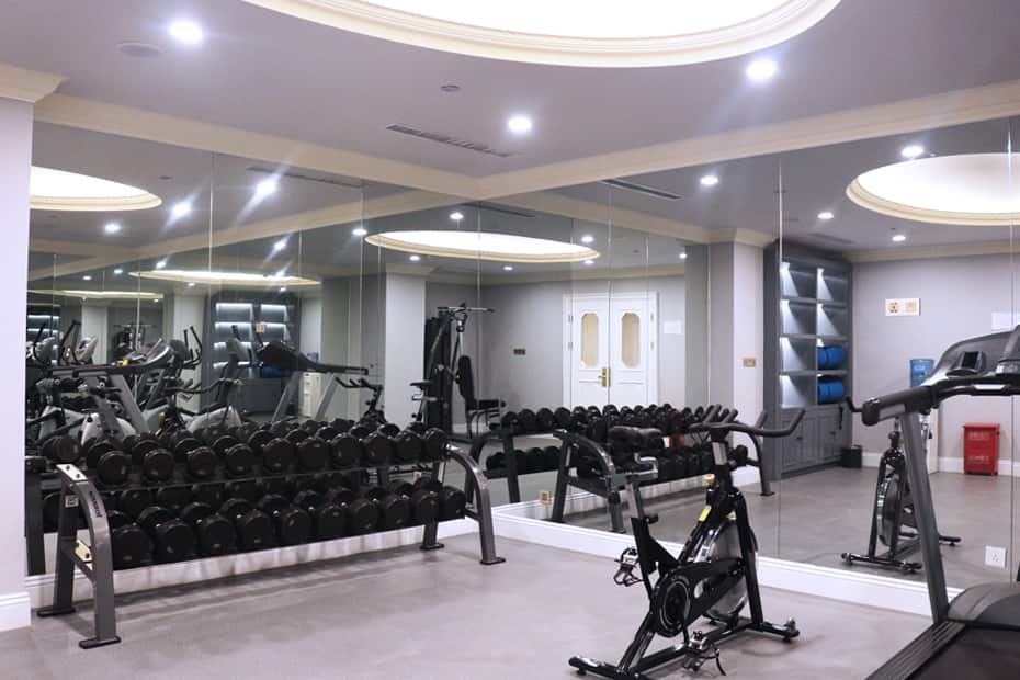Fitness room at Wyndham Grand Plaza Royale Resort Nanjing in Nanjing, Other than US/Canada