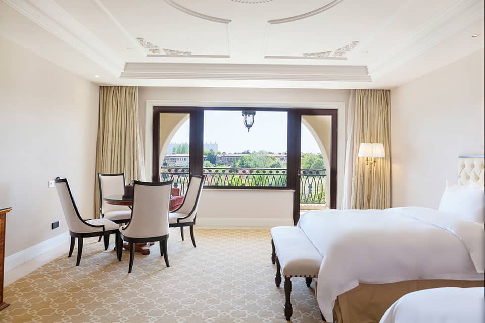 Guest room at the Wyndham Grand Plaza Royale Resort Nanjing in Nanjing, Other than US/Canada