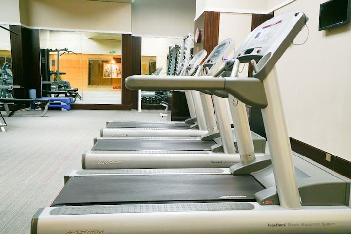 Health club at Wyndham Grand Plaza Royale Ningbo in Ningbo, Other than US/Canada