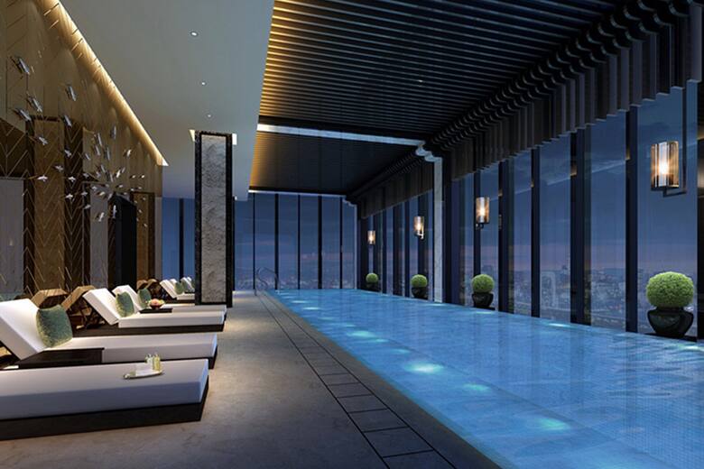 Pool at the Wyndham Grand Shenzhen in Shenzhen, Other than US/Canada