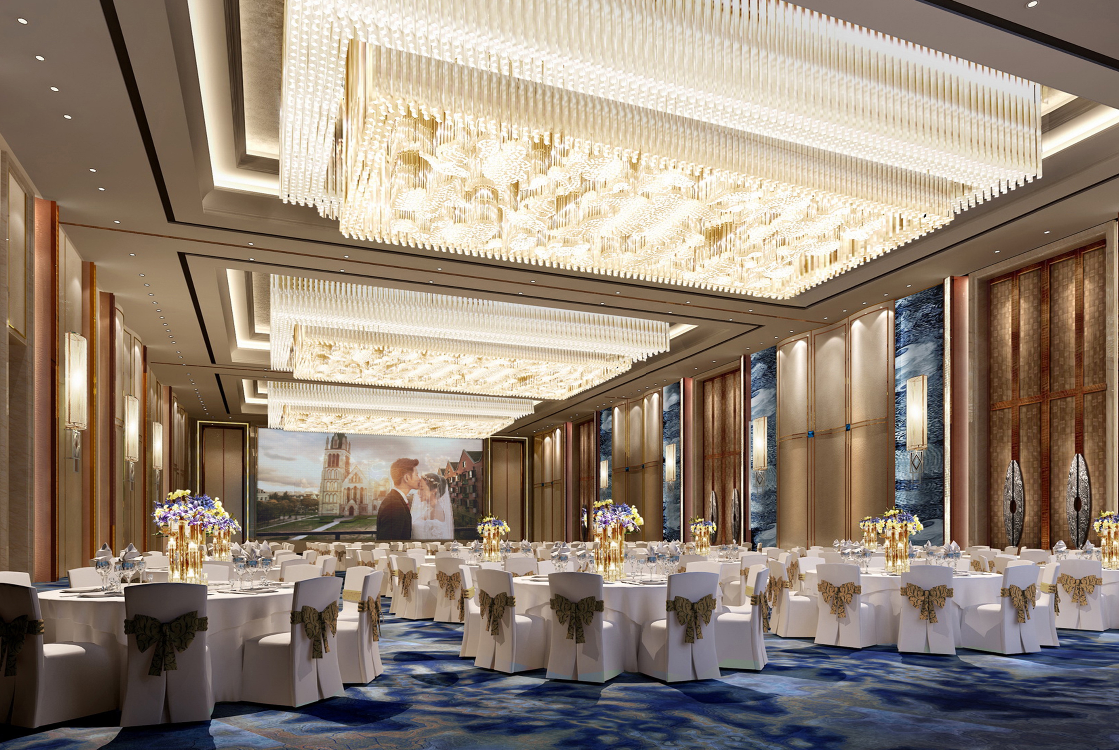 Wyndham Grand Taixing Downtown indoor banquet in Taixing, Other than US/Canada