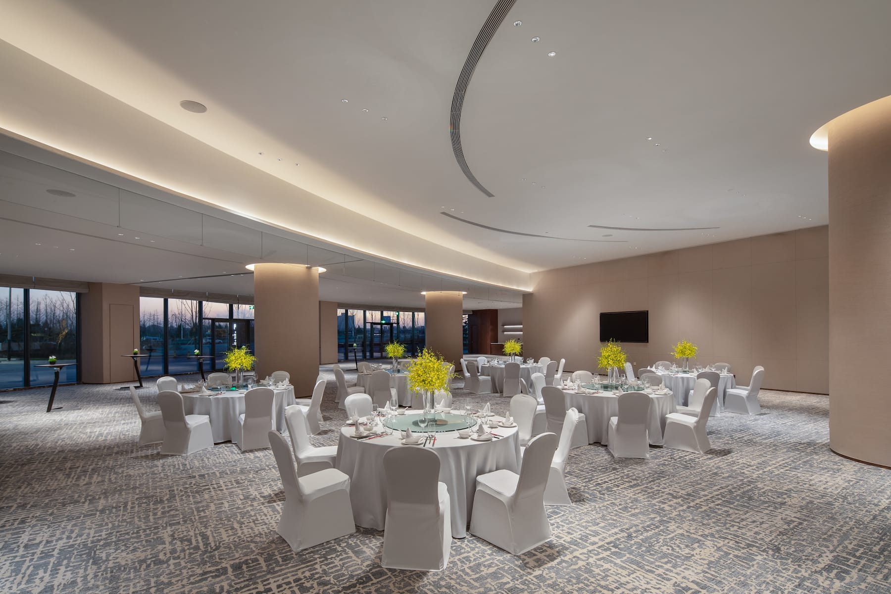 Wyndham Grand Shanxi Xiaohe Xincheng ballroom in Taiyuan, Other than US/Canada