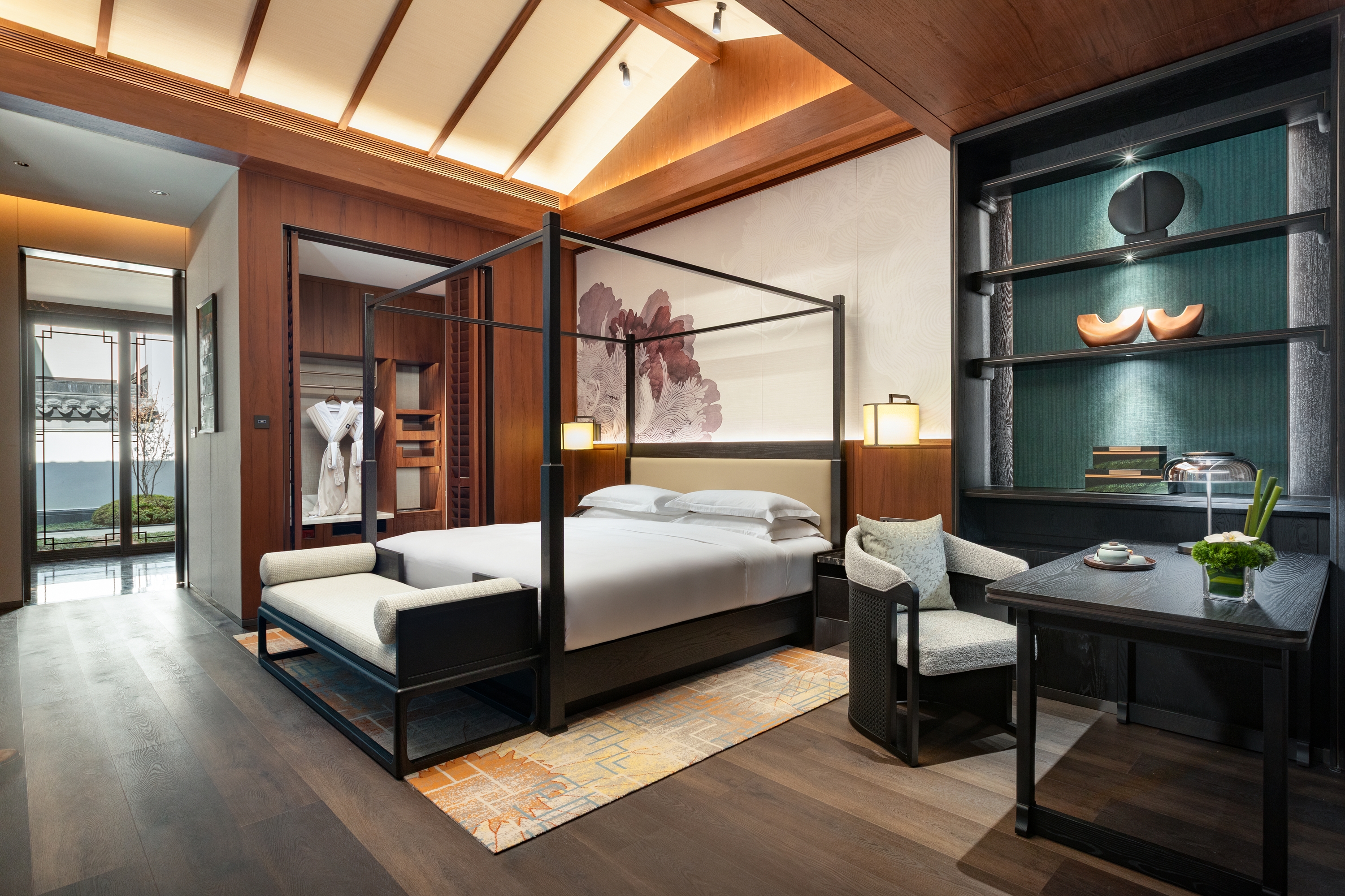 Guest room at the Wyndham Grand Tengchong Hot Spring in Tengchong, Other than US/Canada