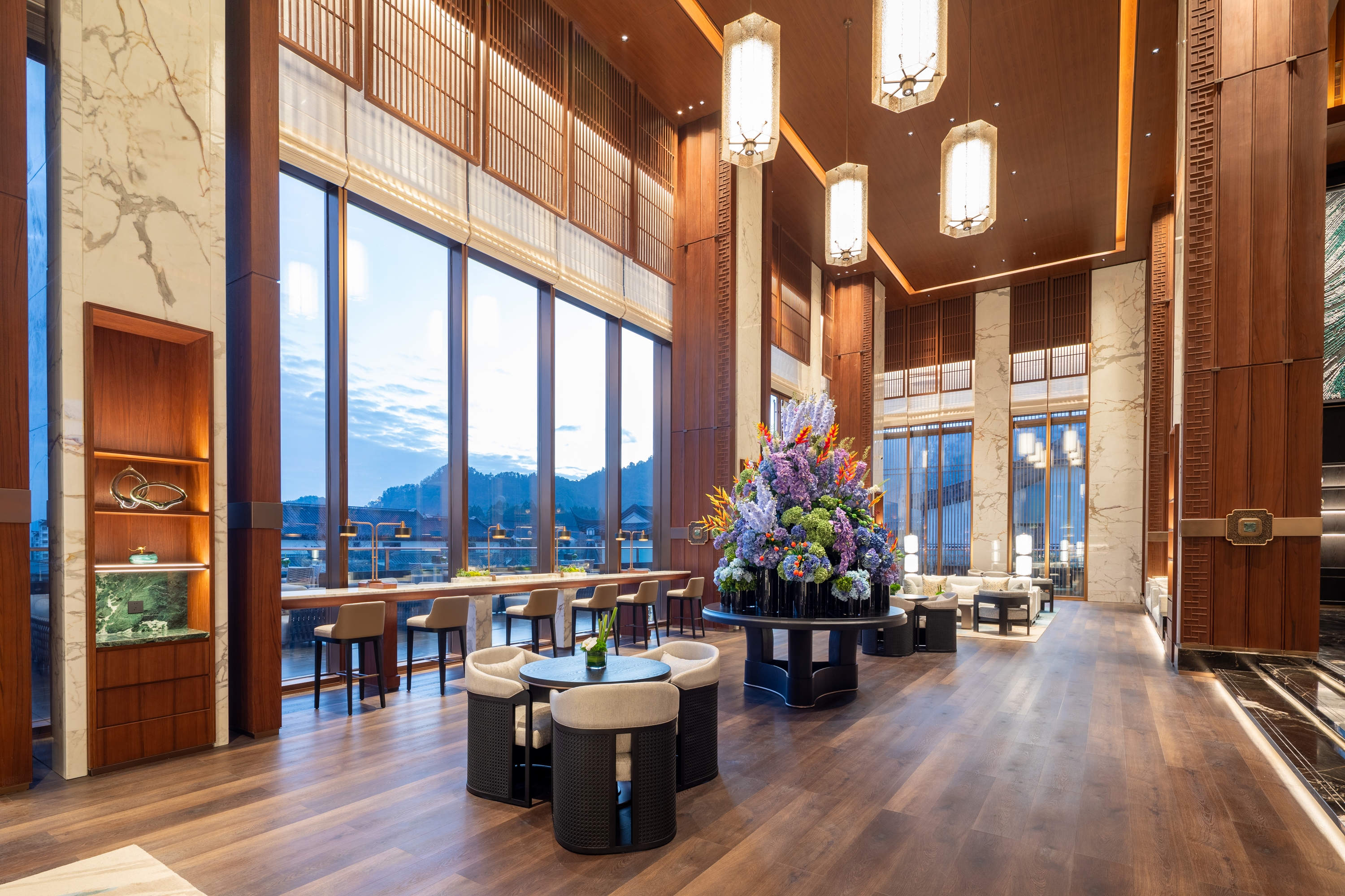 Lobby bar at Wyndham Grand Tengchong Hot Spring in Tengchong, Other than US/Canada