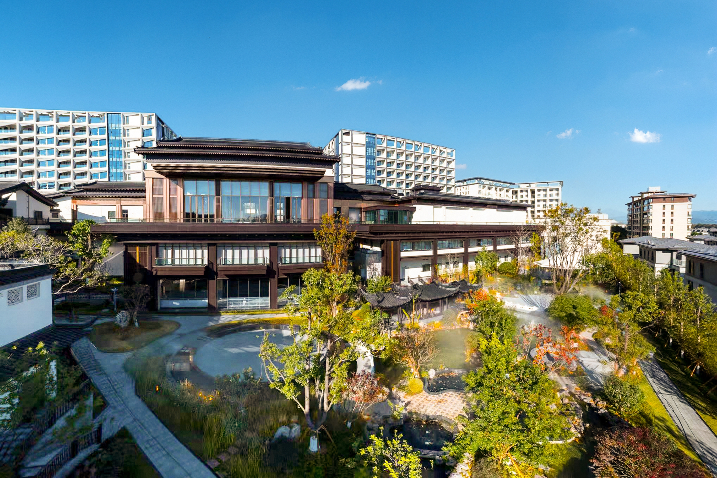 Pool at the Wyndham Grand Tengchong Hot Spring in Tengchong, Other than US/Canada