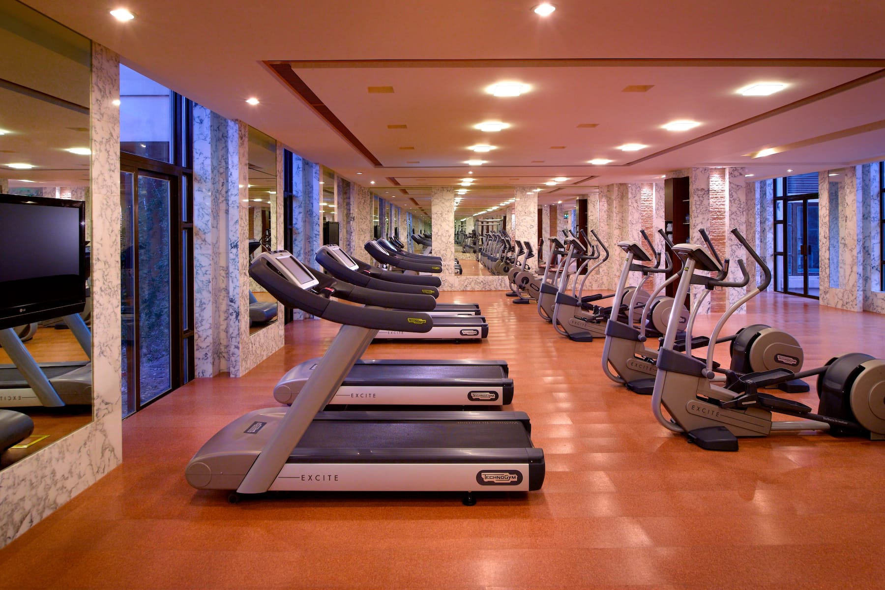 Fitness room at Wyndham Grand Tianjin Jingjin City in Tianjin, Other than US/Canada