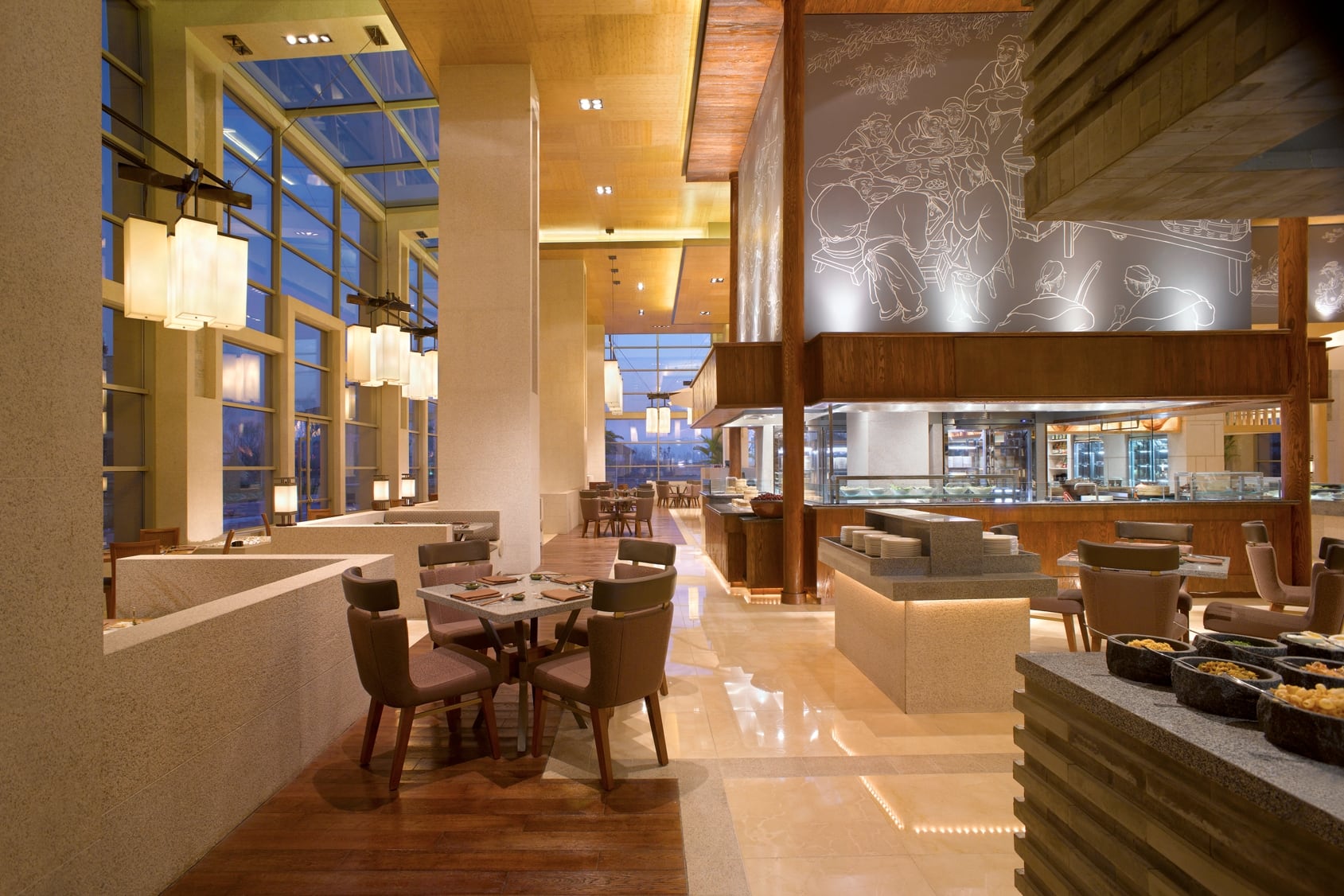 Wyndham Grand Tianjin Jingjin City restaurant in Tianjin, Other than US/Canada