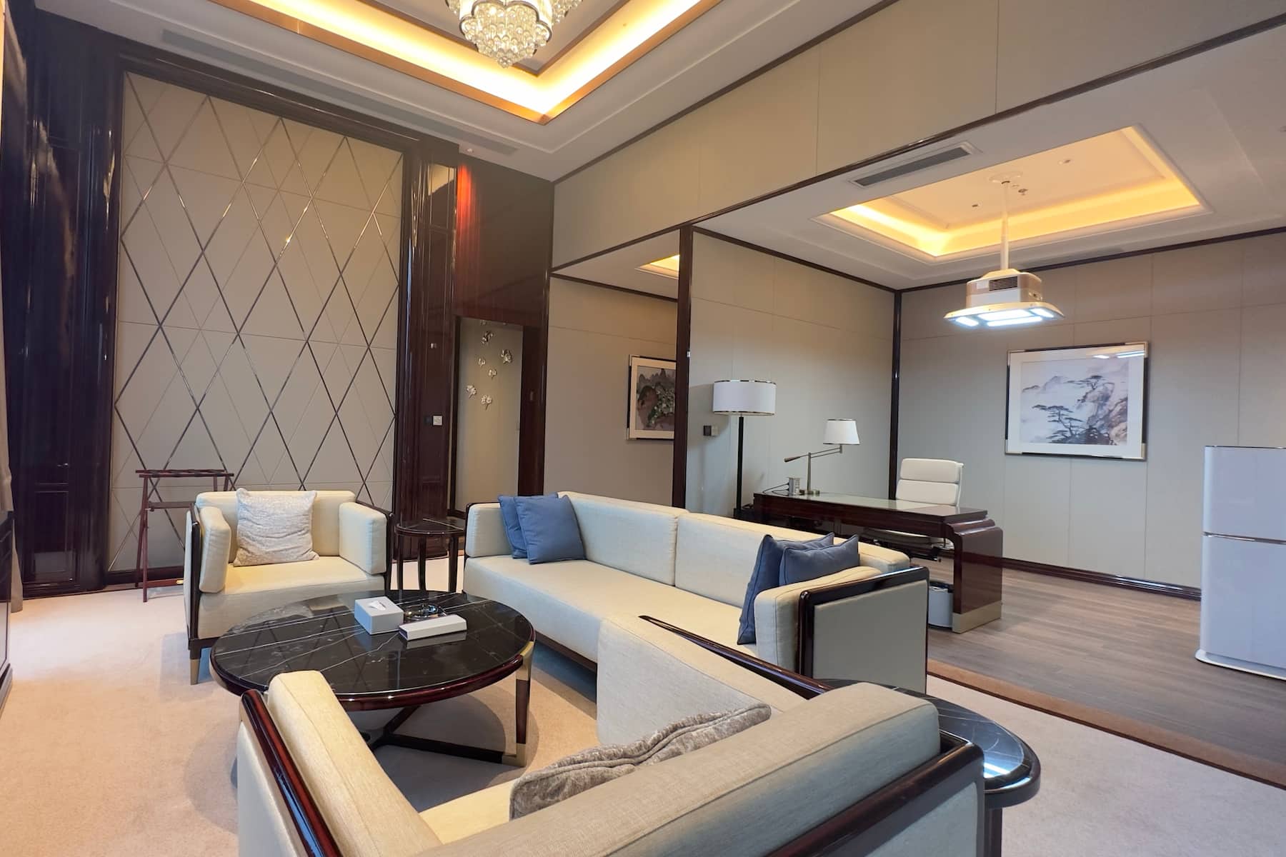 Guest room at the Wyndham Grand Tongren Downtown Hotel in Tongren, Other than US/Canada
