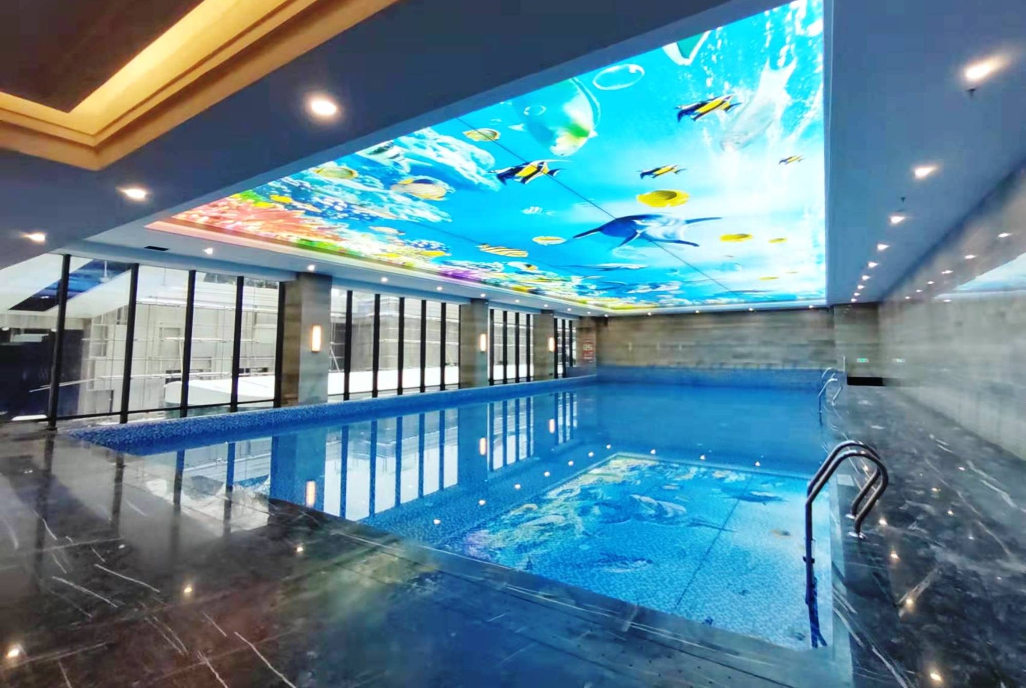 Pool at the Wyndham Grand Tongren Downtown Hotel in Tongren, Other than US/Canada