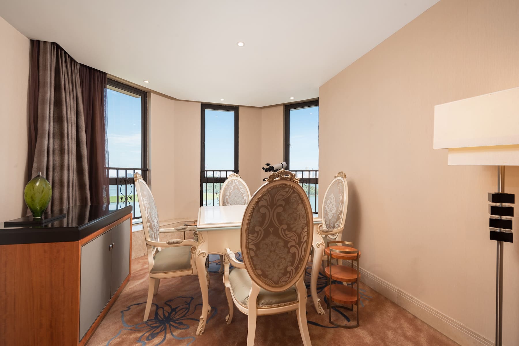 Guest room at the Wyndham Grand Xiamen Haicang in Xiamen, Other than US/Canada