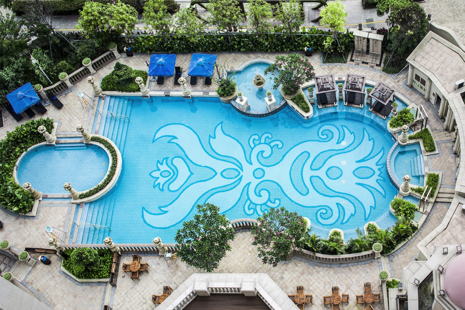 Pool at the Wyndham Grand Xiamen Haicang in Xiamen, Other than US/Canada