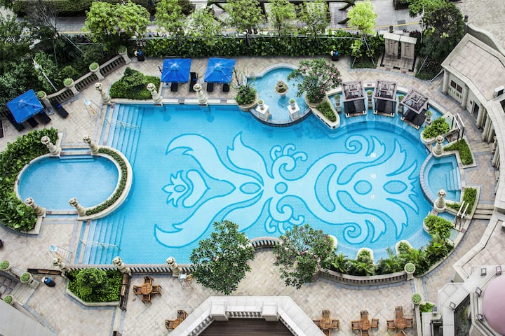 Pool at the Wyndham Grand Xiamen Haicang in Xiamen, Other than US/Canada