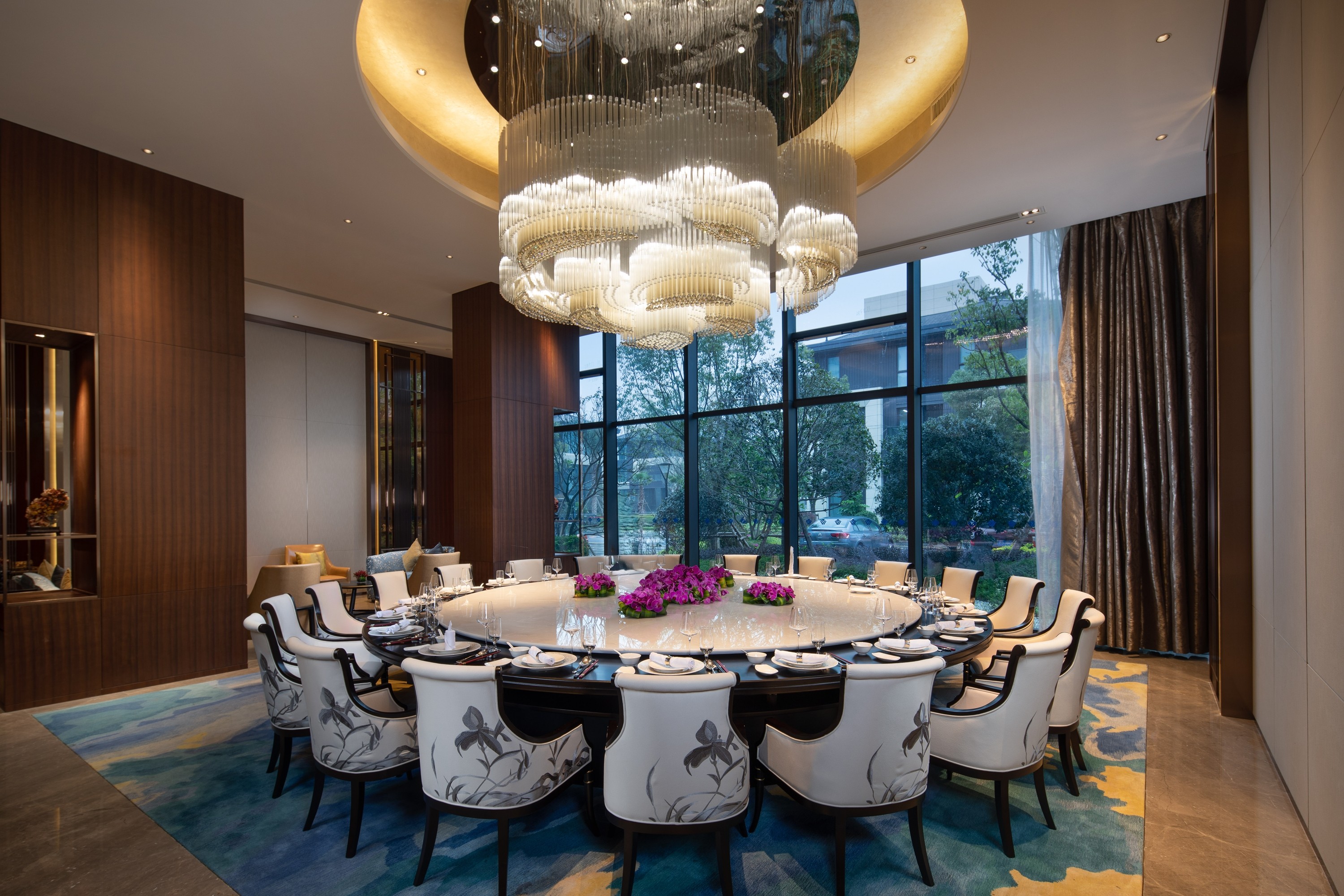 Wyndham Grand Plaza Royale Yuzhou Xiamen restaurant private dining area in Xiamen, Other than US/Canada
