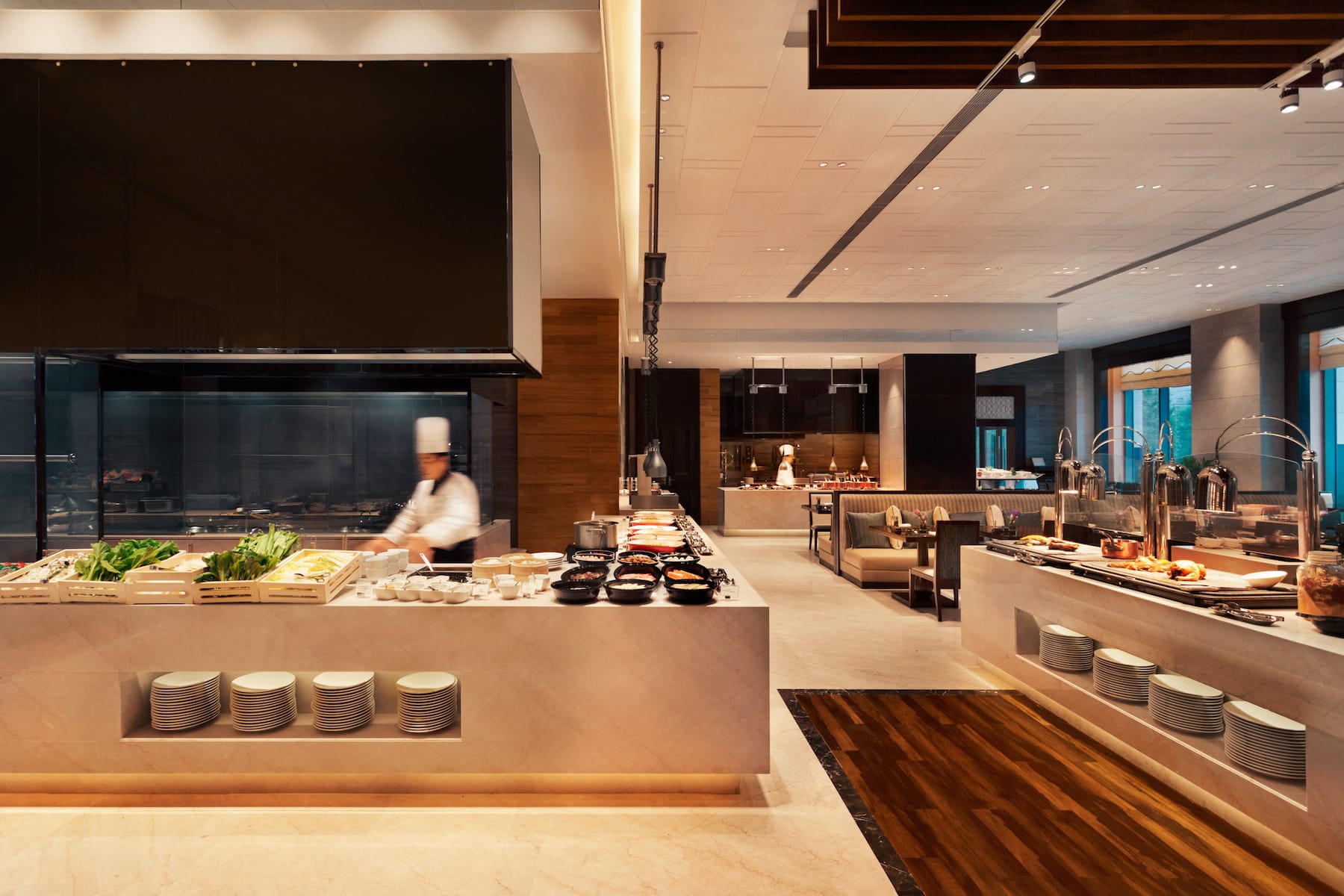 Wyndham Grand Xian South restaurant in Xian, Other than US/Canada