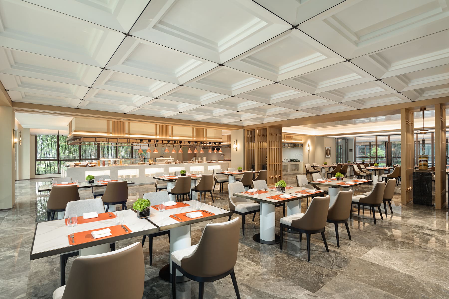 Wyndham Grand Xinchang Downtown restaurant in Xinchang, Other than US/Canada